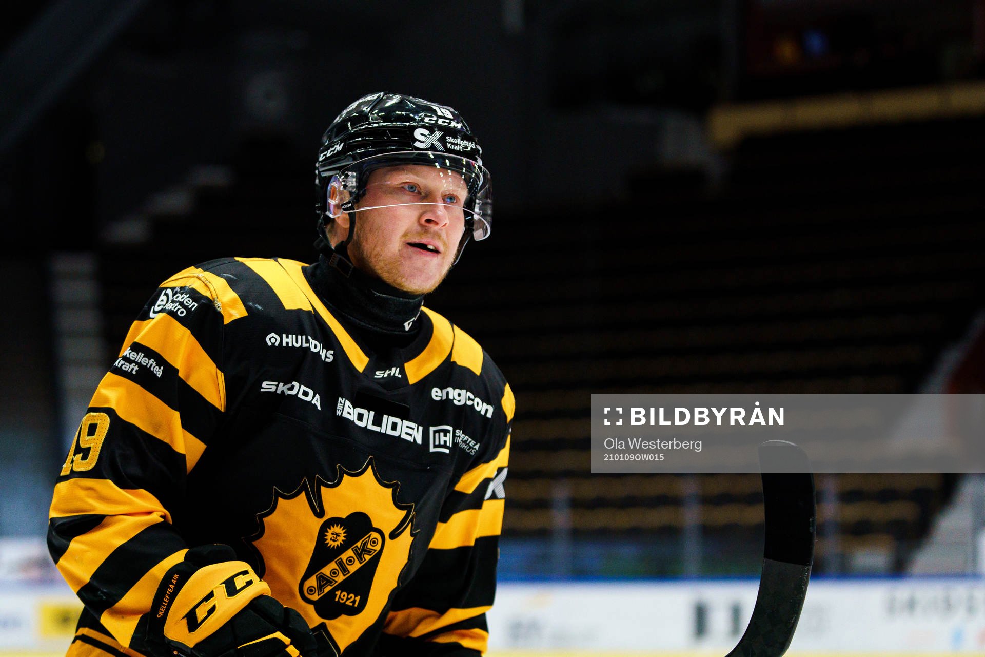 Skellefteås Tuomas Kiiskinen jublar