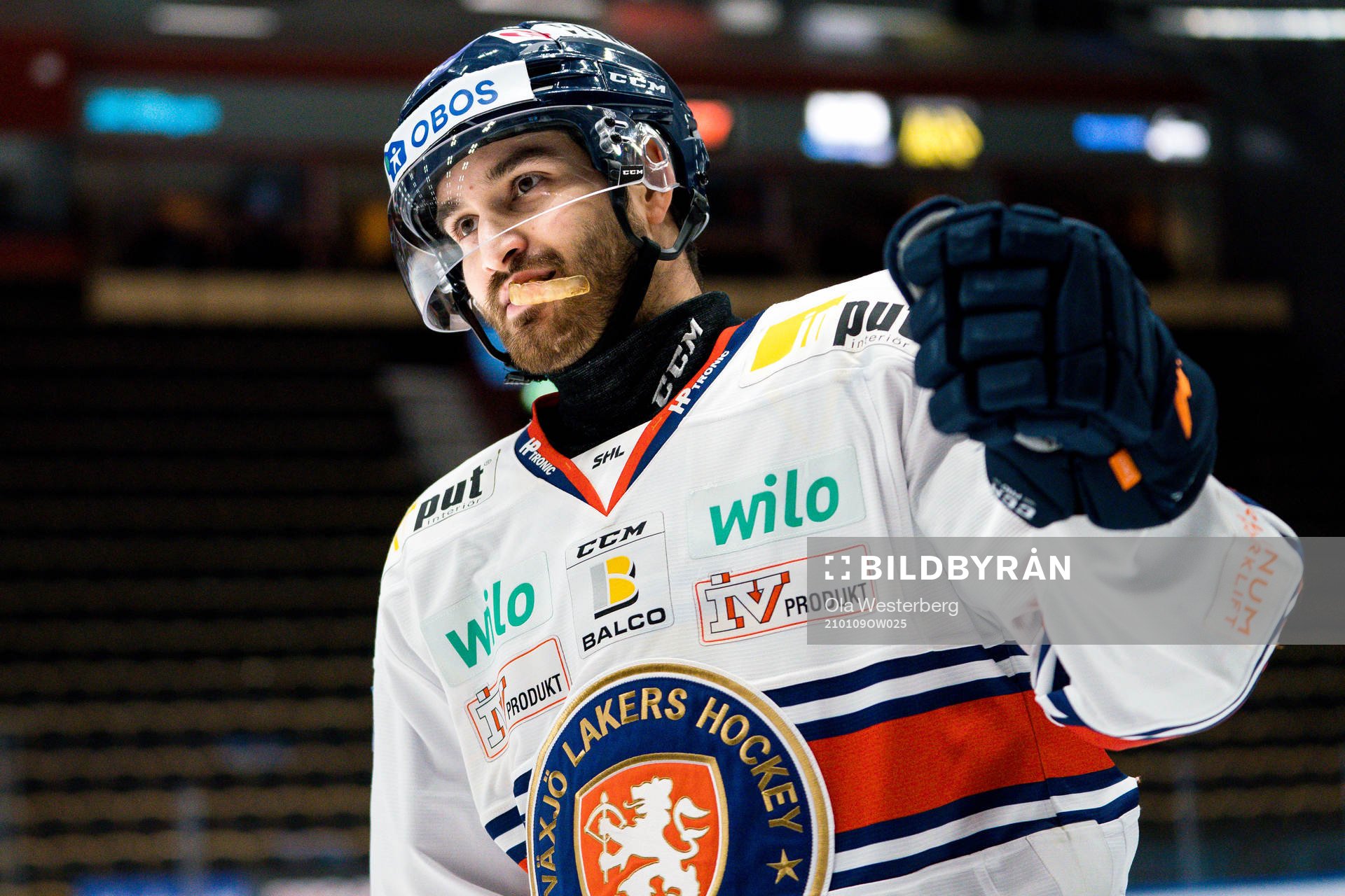 Växjös Andrew Calof jublar