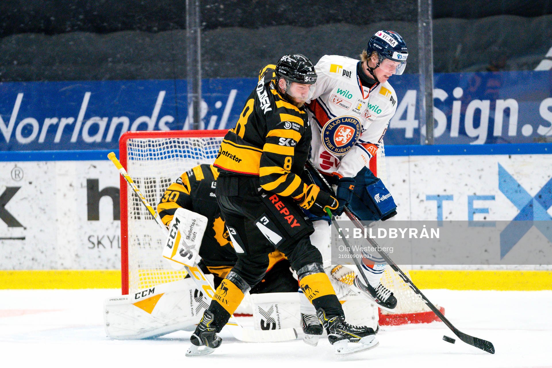 Skellefteås Petter Granberg och Växjös Fredrik Karlström