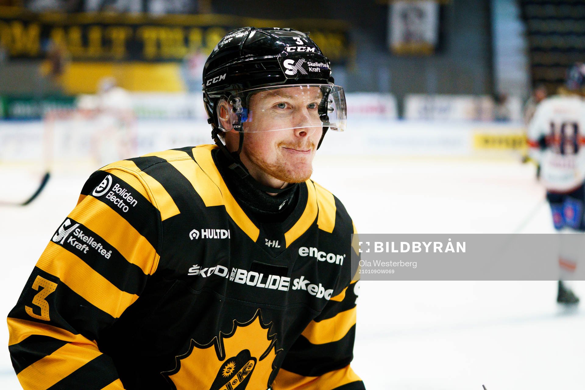 Skellefteås Niclas Burström jublar