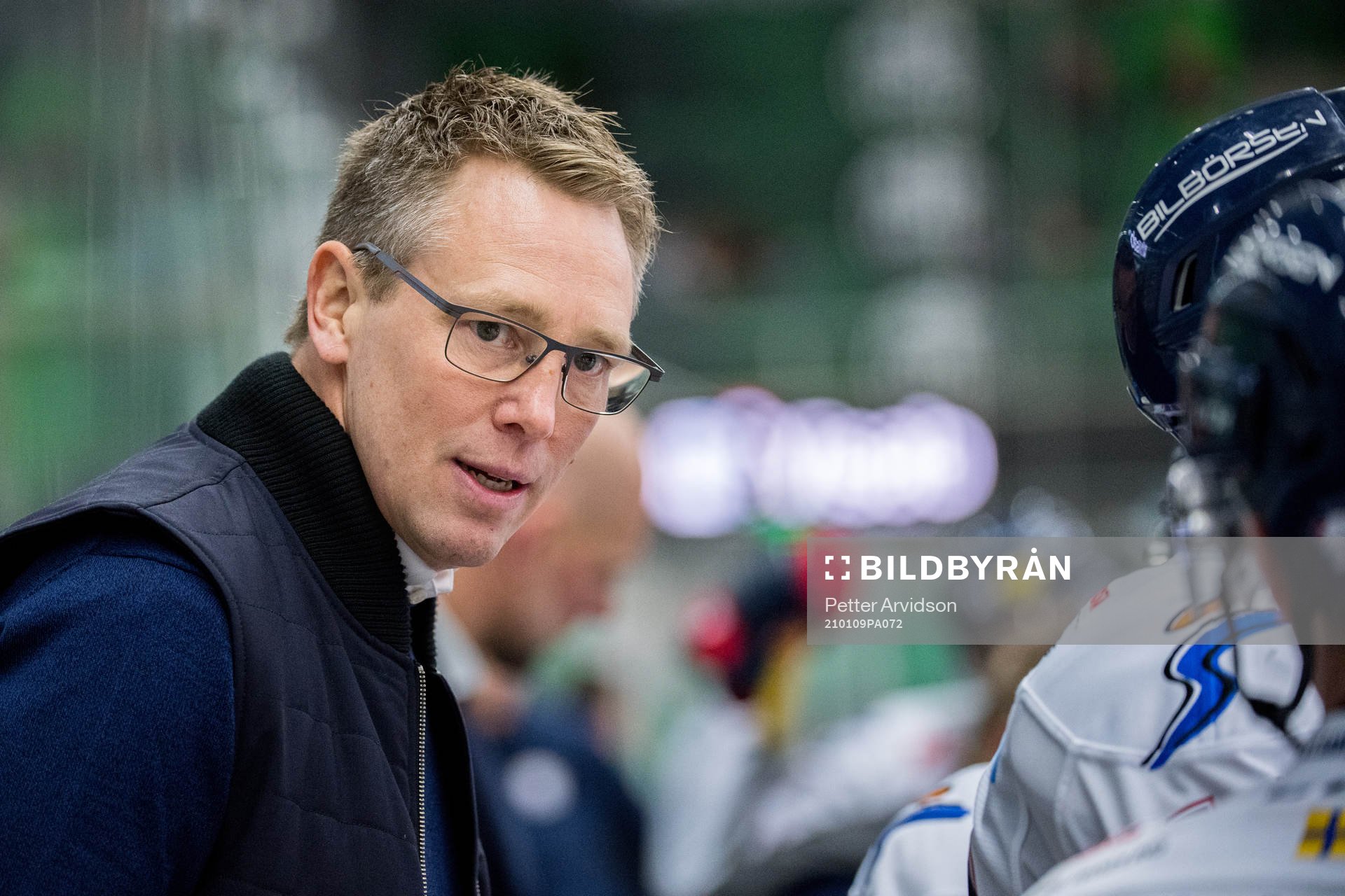 Linköpings tränare Johan Åkerman