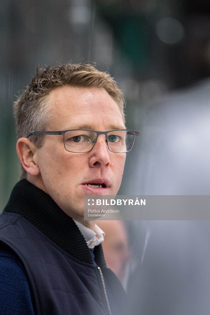 Linköpings tränare Johan Åkerman
