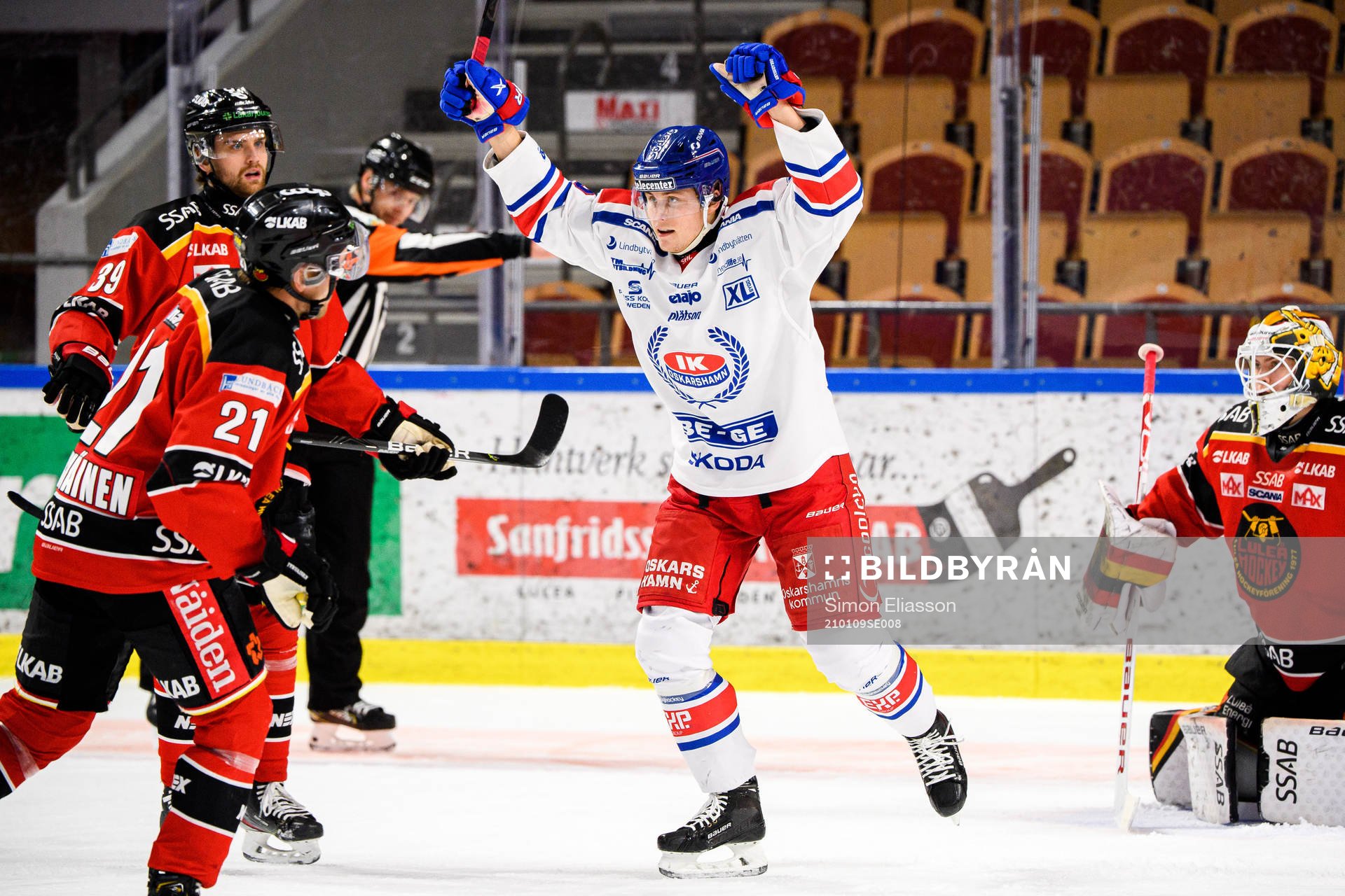 Oskarshamns John Dahlström jublar