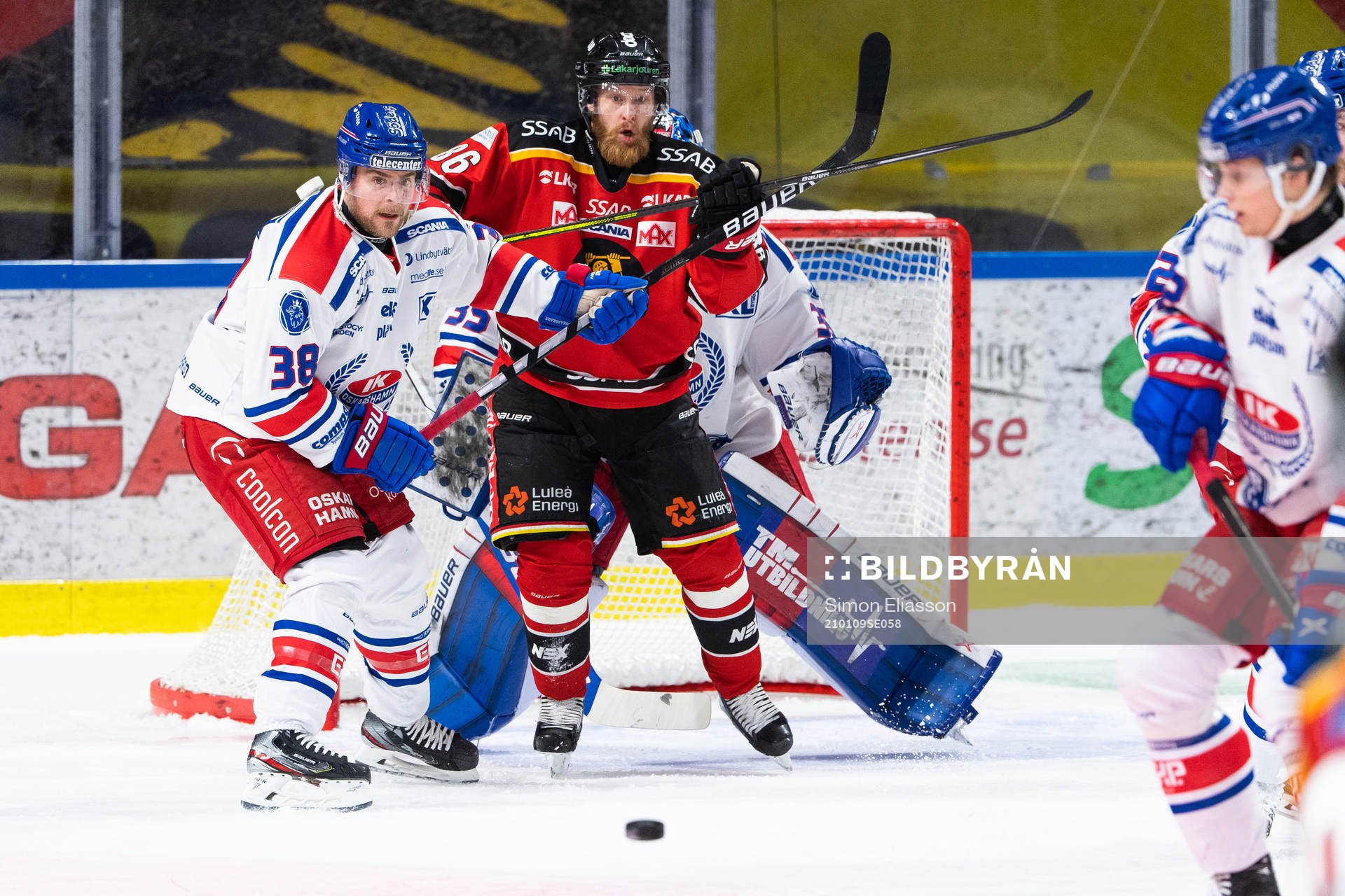 Oskarshamns Nichlas Torp och Luleås Linus Klasen
