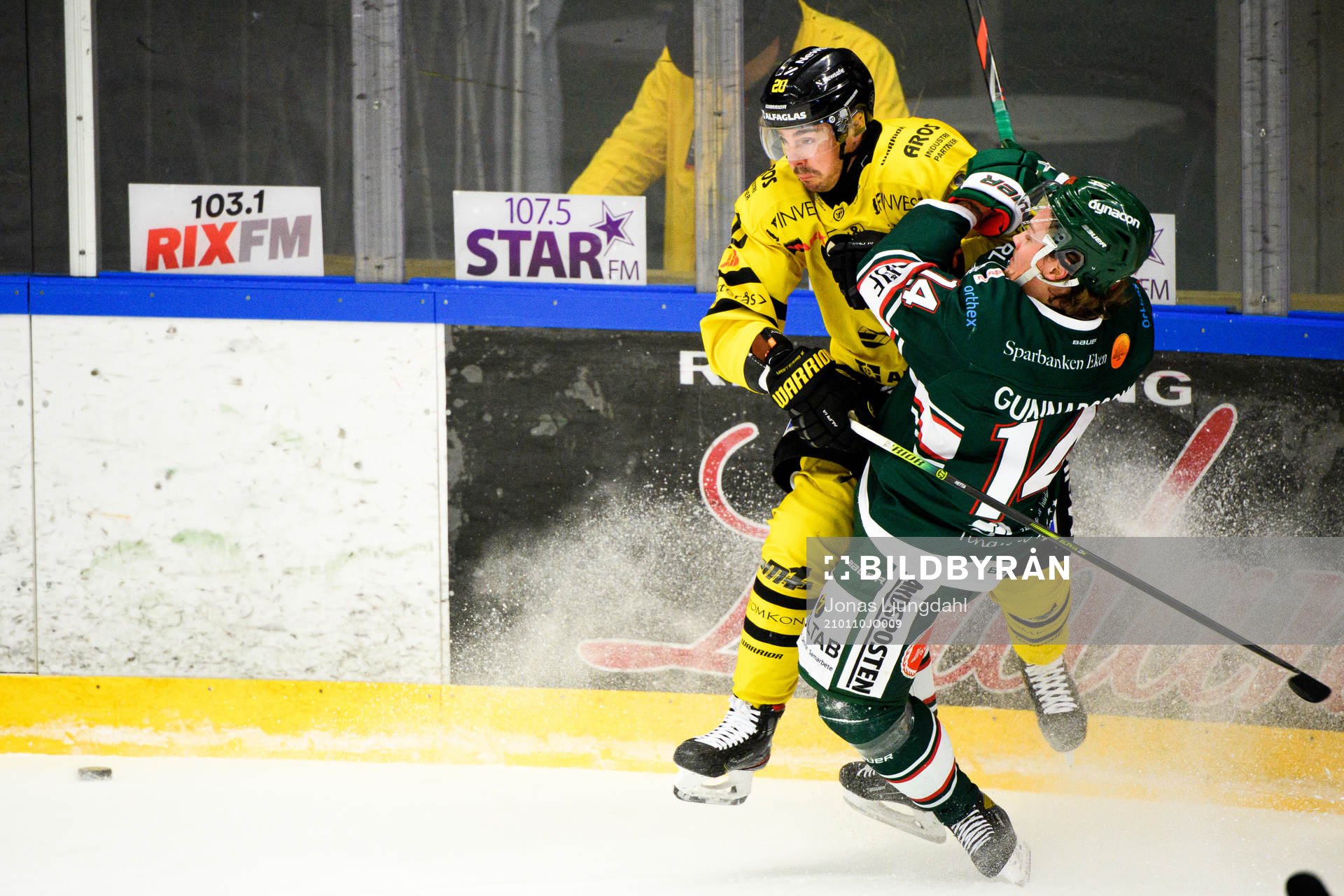 Västerås Henrik Hetta och Tingsryds Elias Gunnarsson