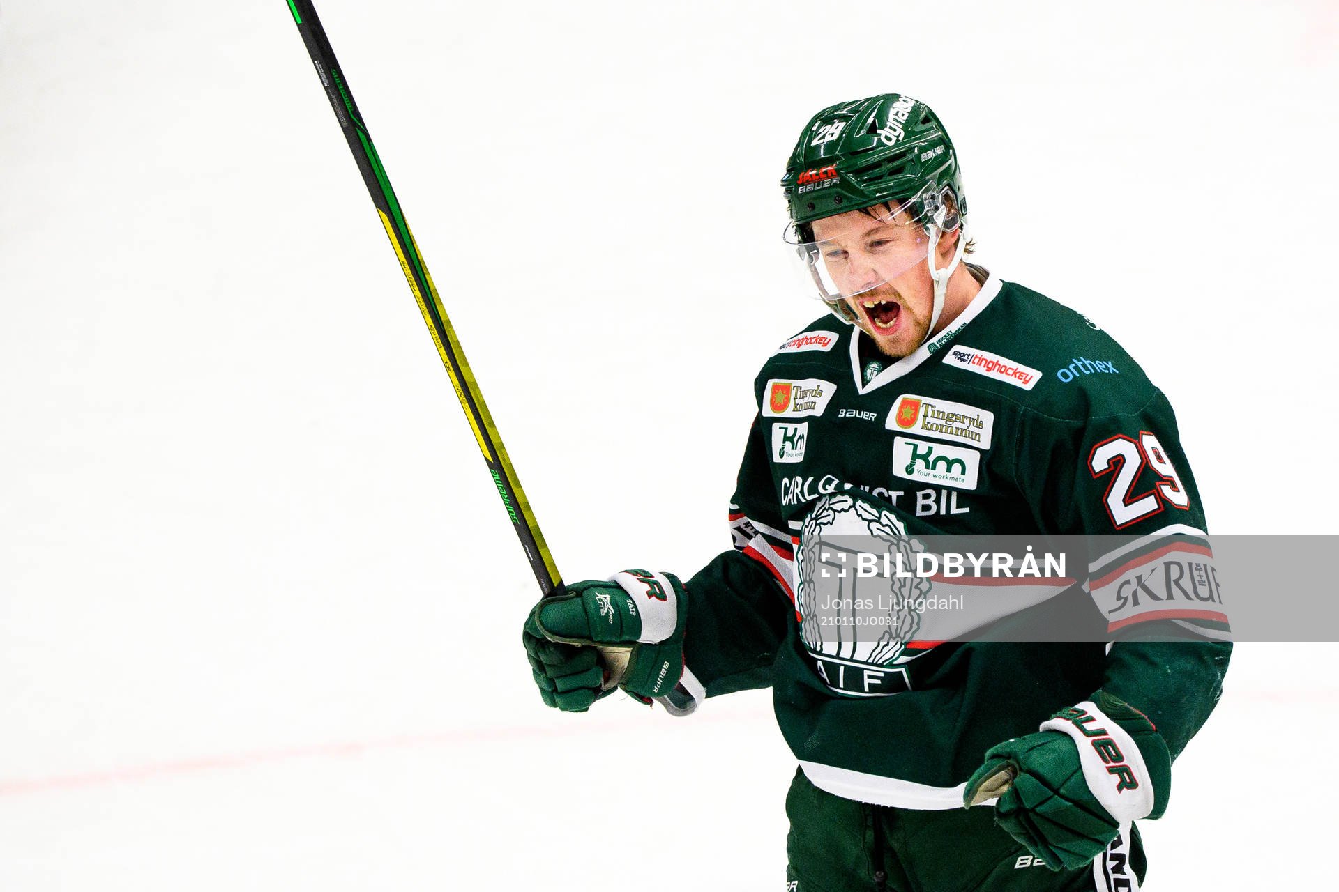 Tingsryds Simon Norberg jublar