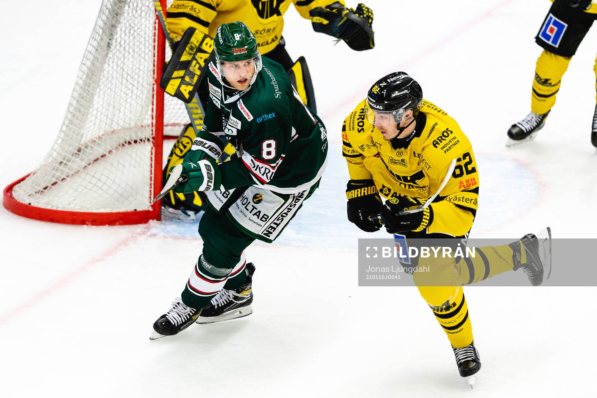Tingsryds Martin Janolhs och Västerås Simon Åkerström