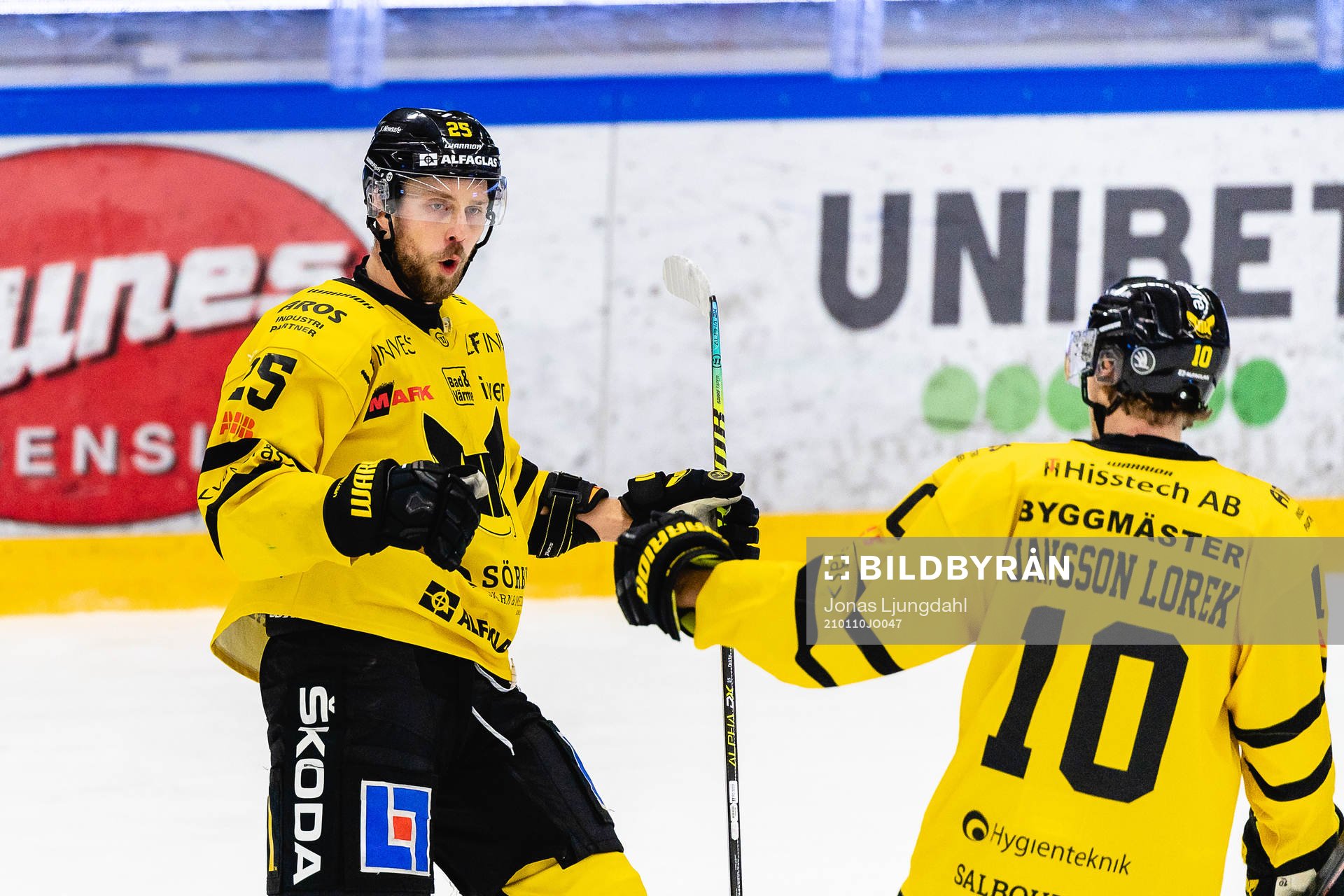 Västerås Marcus Bergman jublar