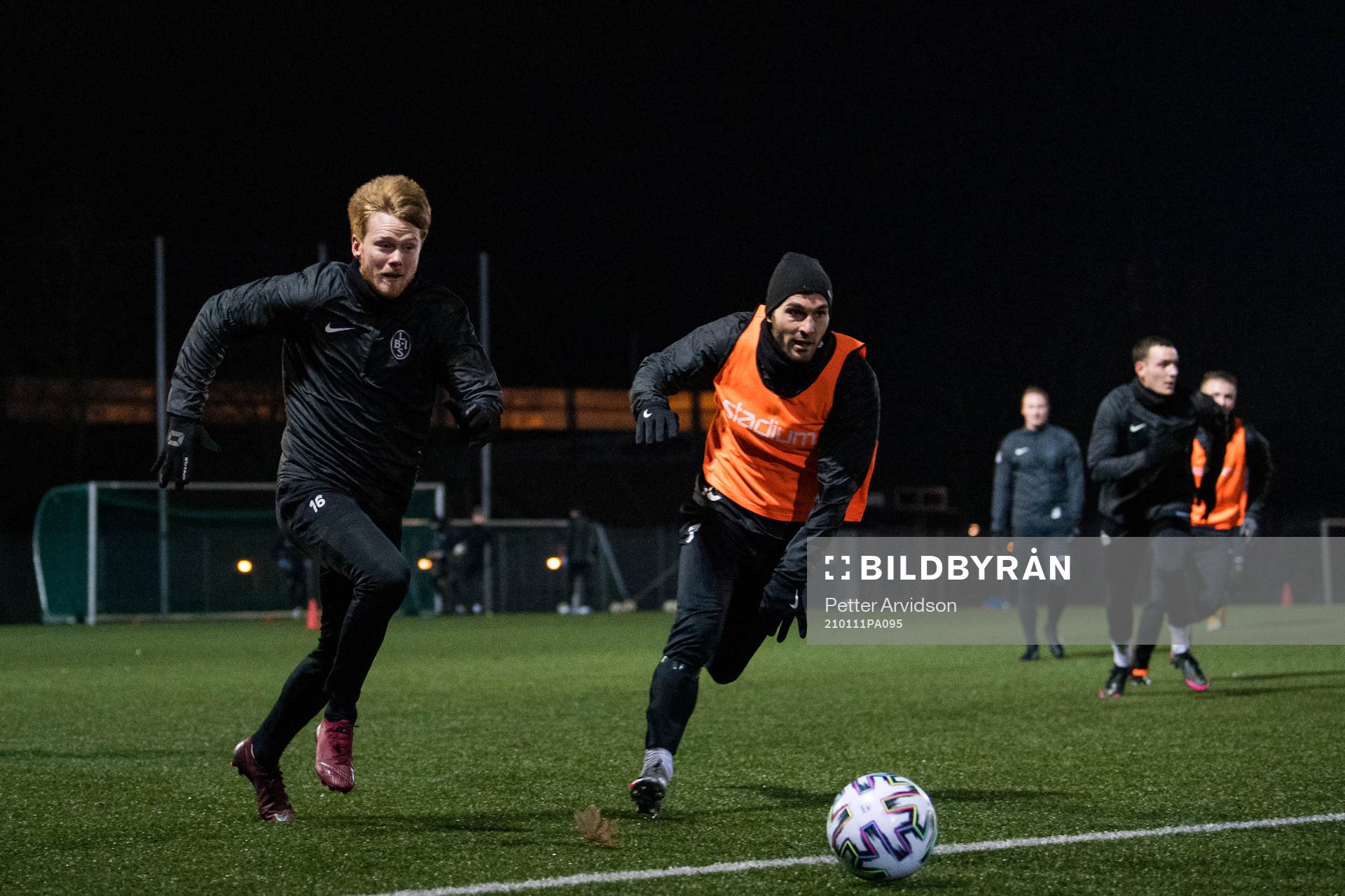 Landskronas Dennis Olofsson och Alexander Tkacz