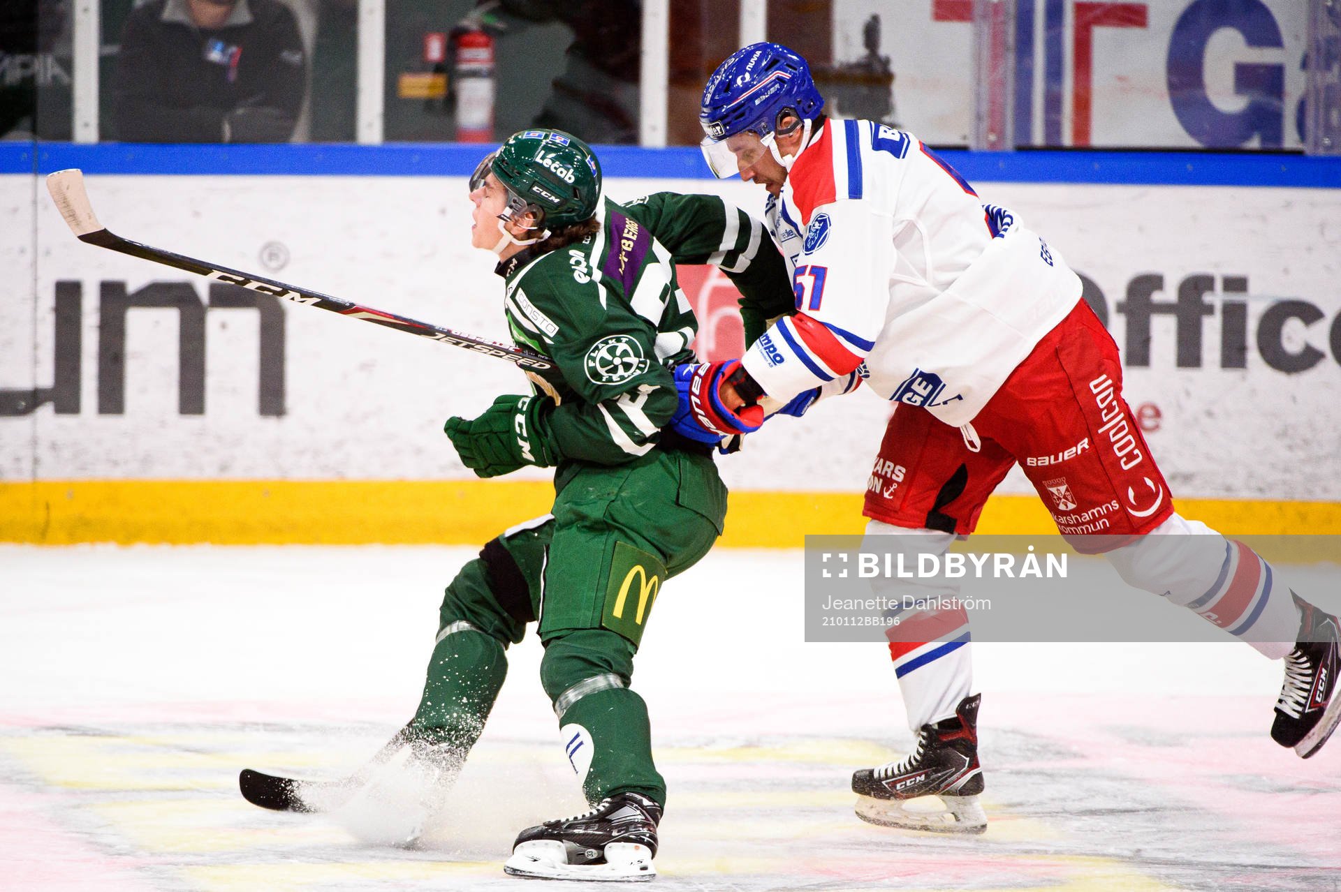 Färjestads Jakob Forsbacka Karlsson och Oskarshamns Max