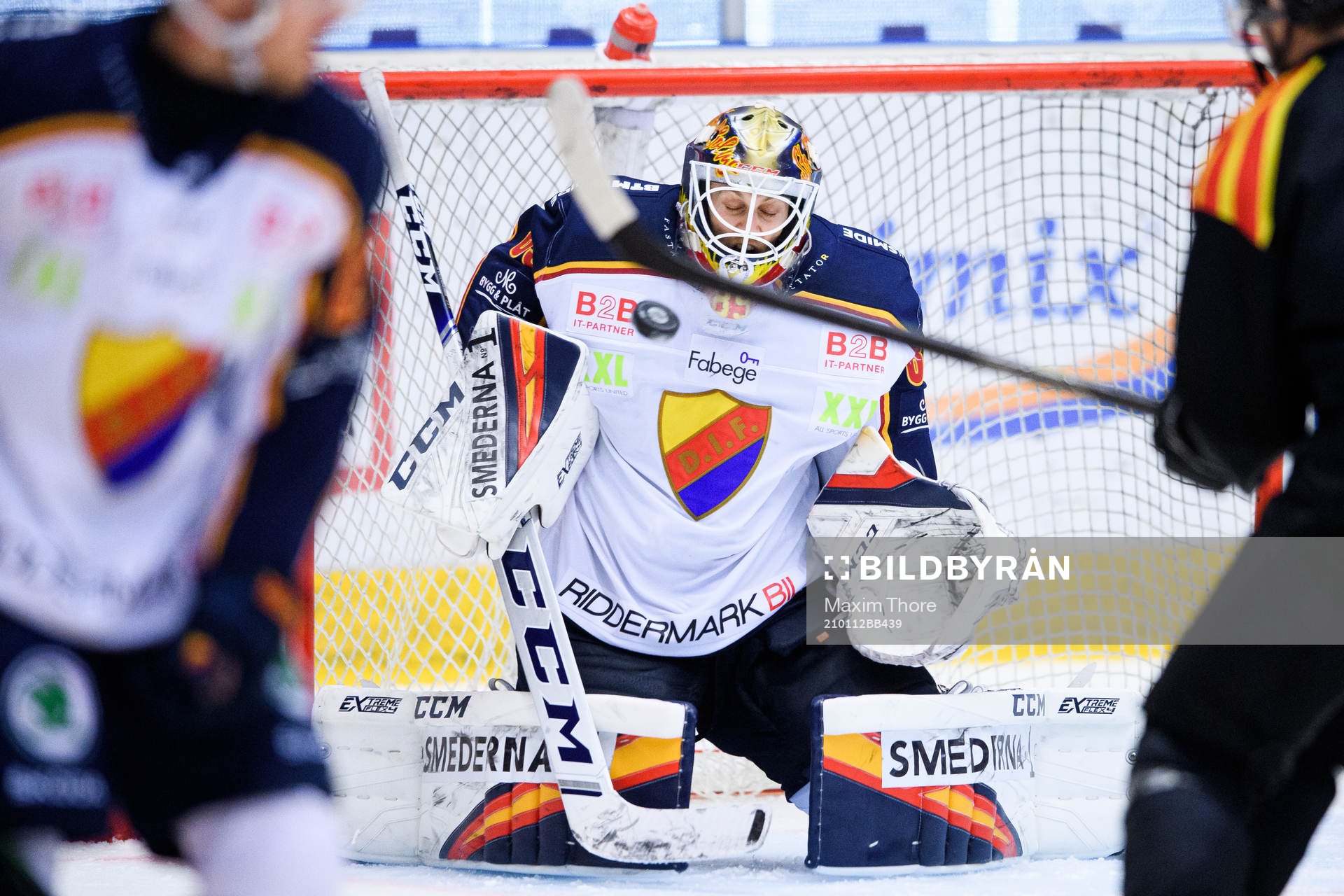 Djurgårdens målvakt Niklas Svedberg