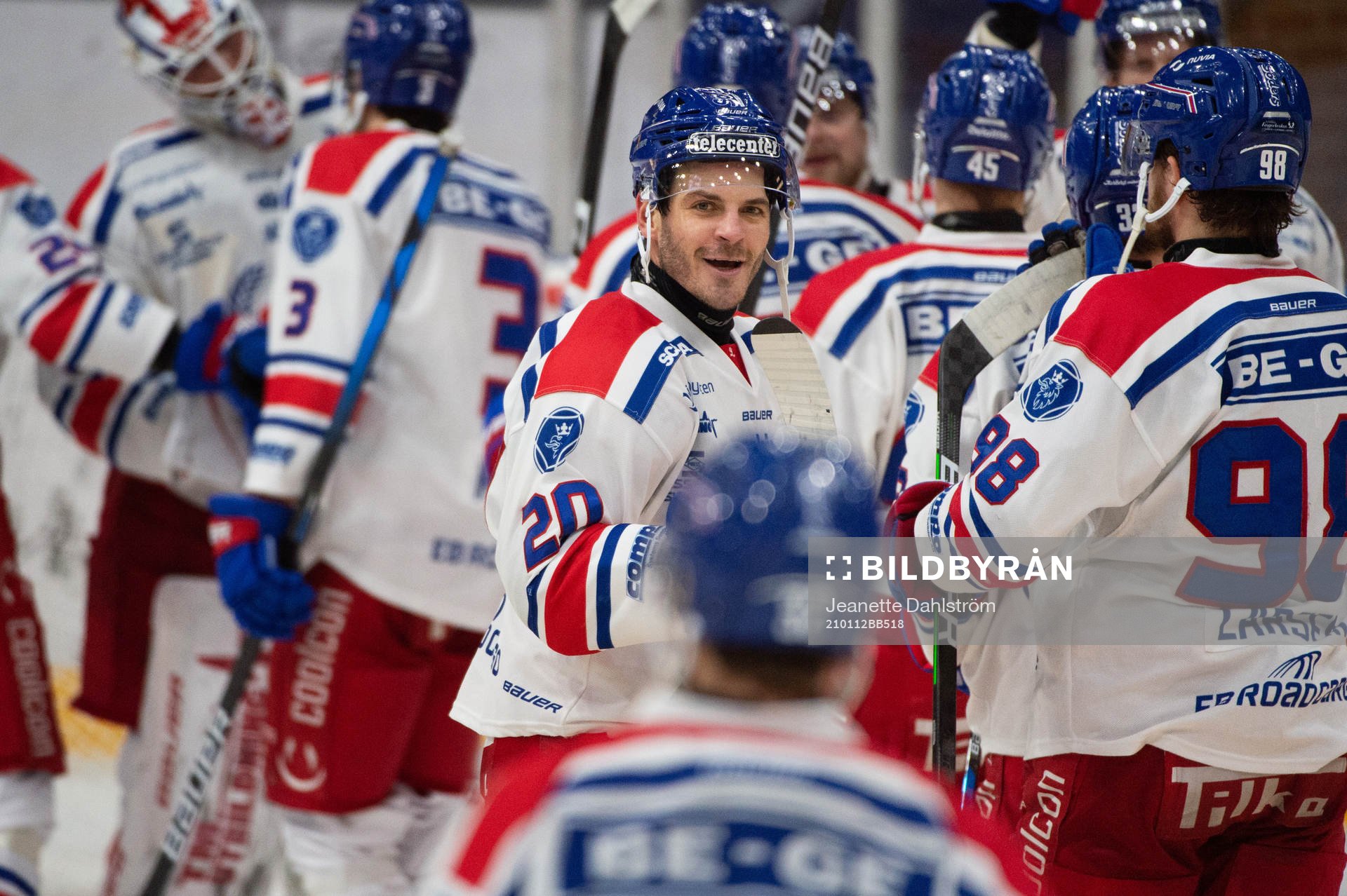 Oskarshamn Lance Bouma jublar