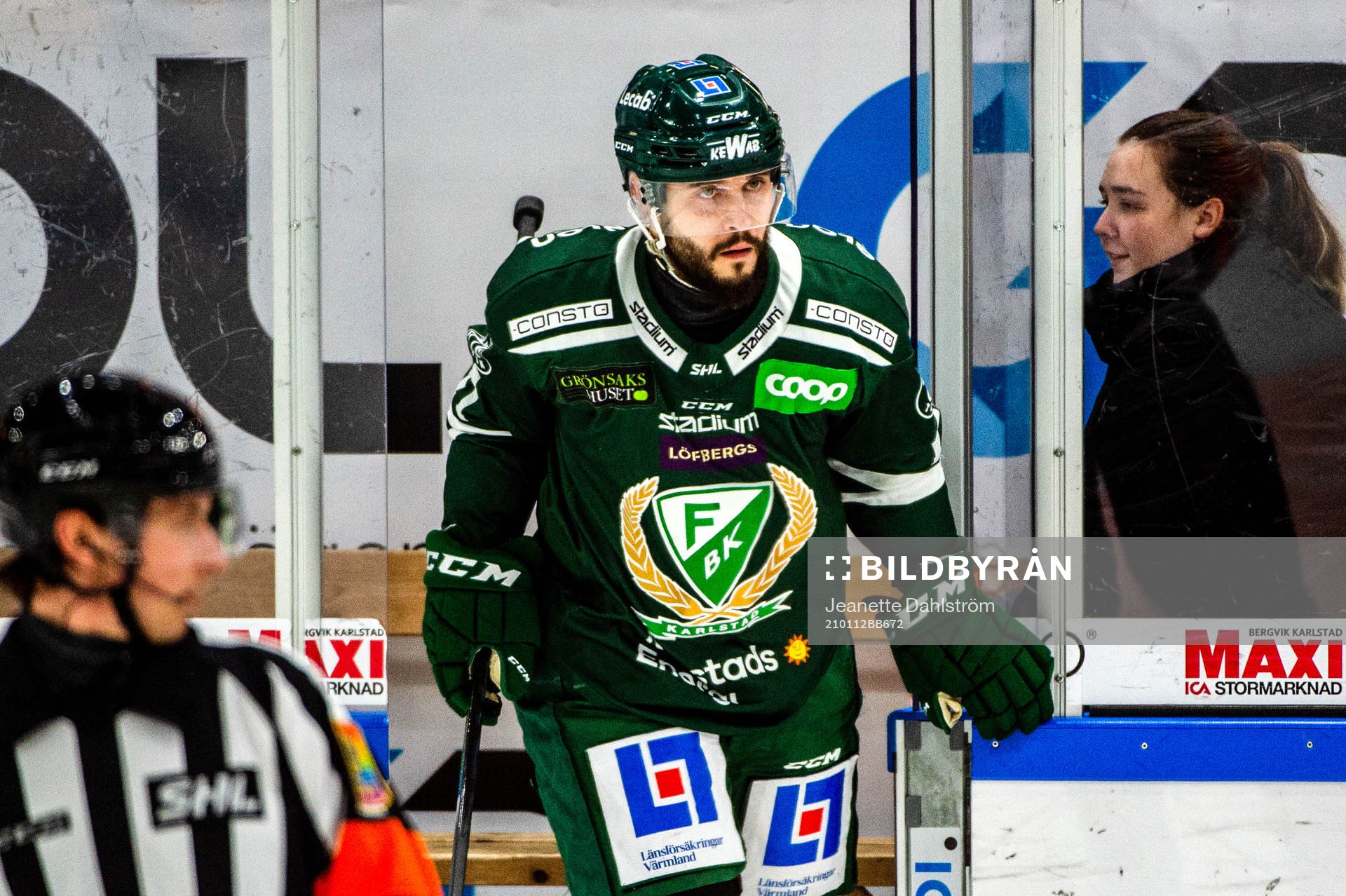Färjestads Jesse Virtanen utvisad 210112