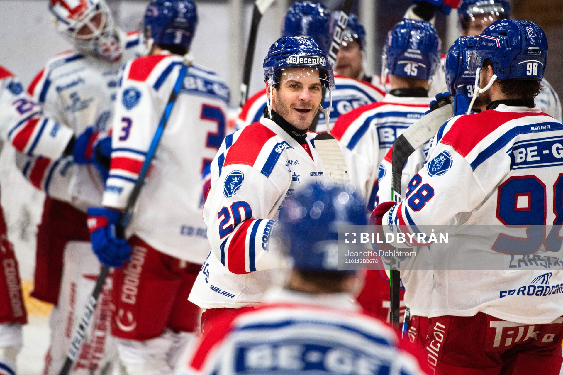 Oskarshamn Lance Bouma jublar