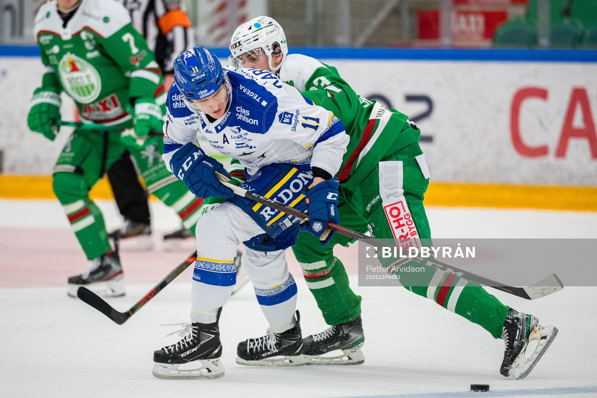 Leksands Martin Karlsson och Rögles Melker Eriksson