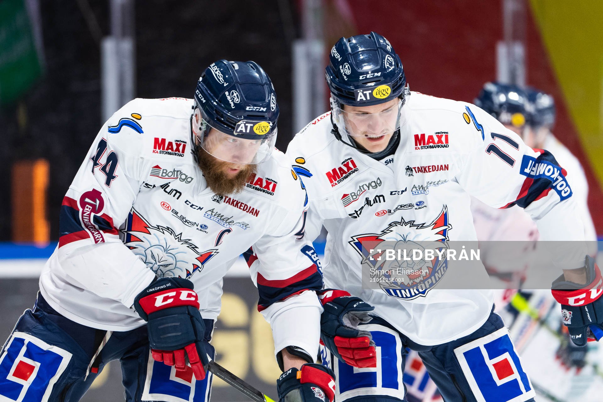 Linköpings Jonas Junland och Henrik Törnqvist
