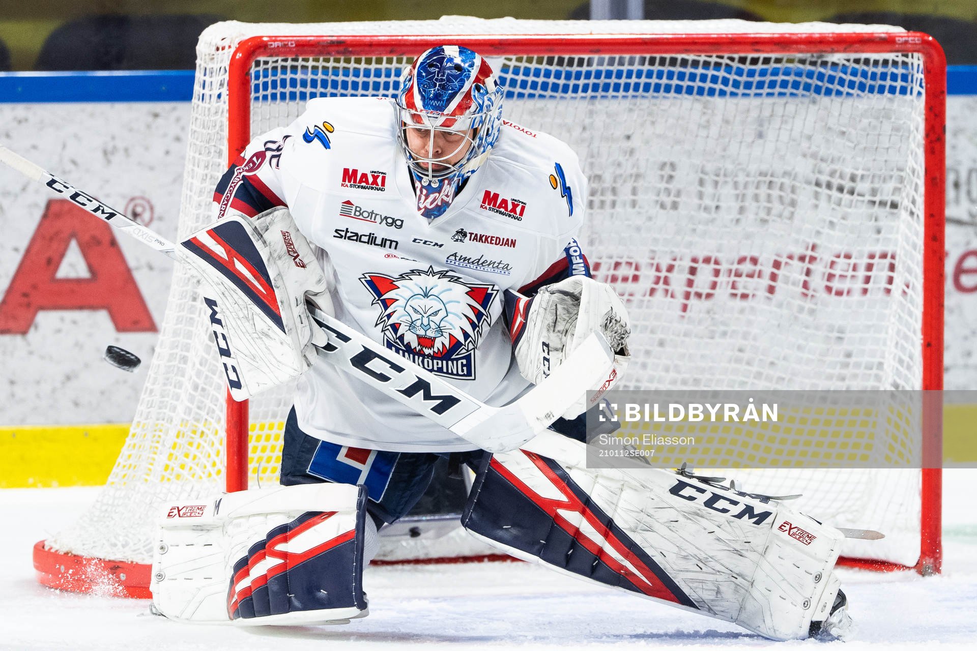 Linköpings målvakt Niklas Lundström