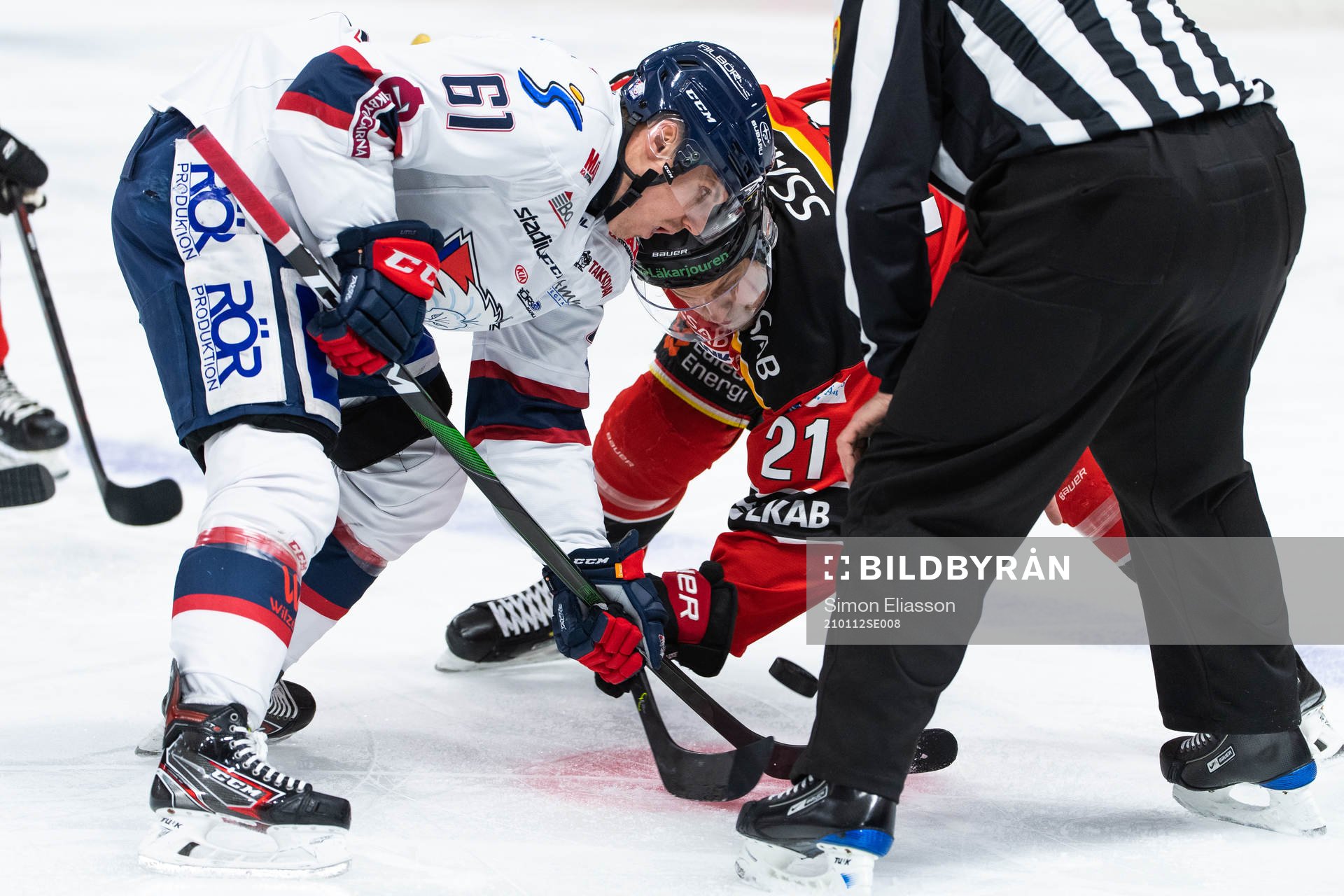 Linköpings Markus Ljungh och Luleås Juhani Tyrväinen