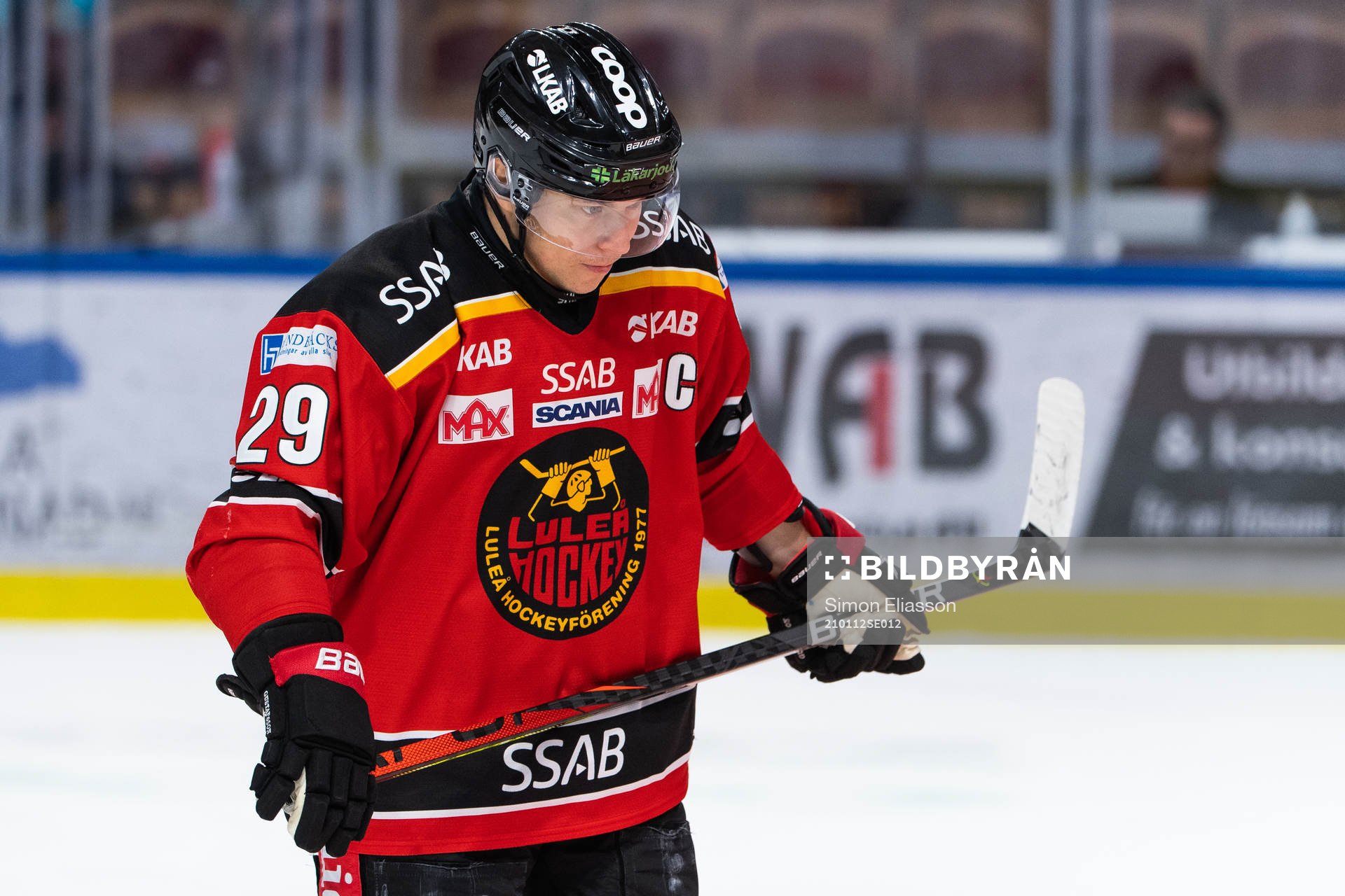 Luleås Erik Gustafsson deppar