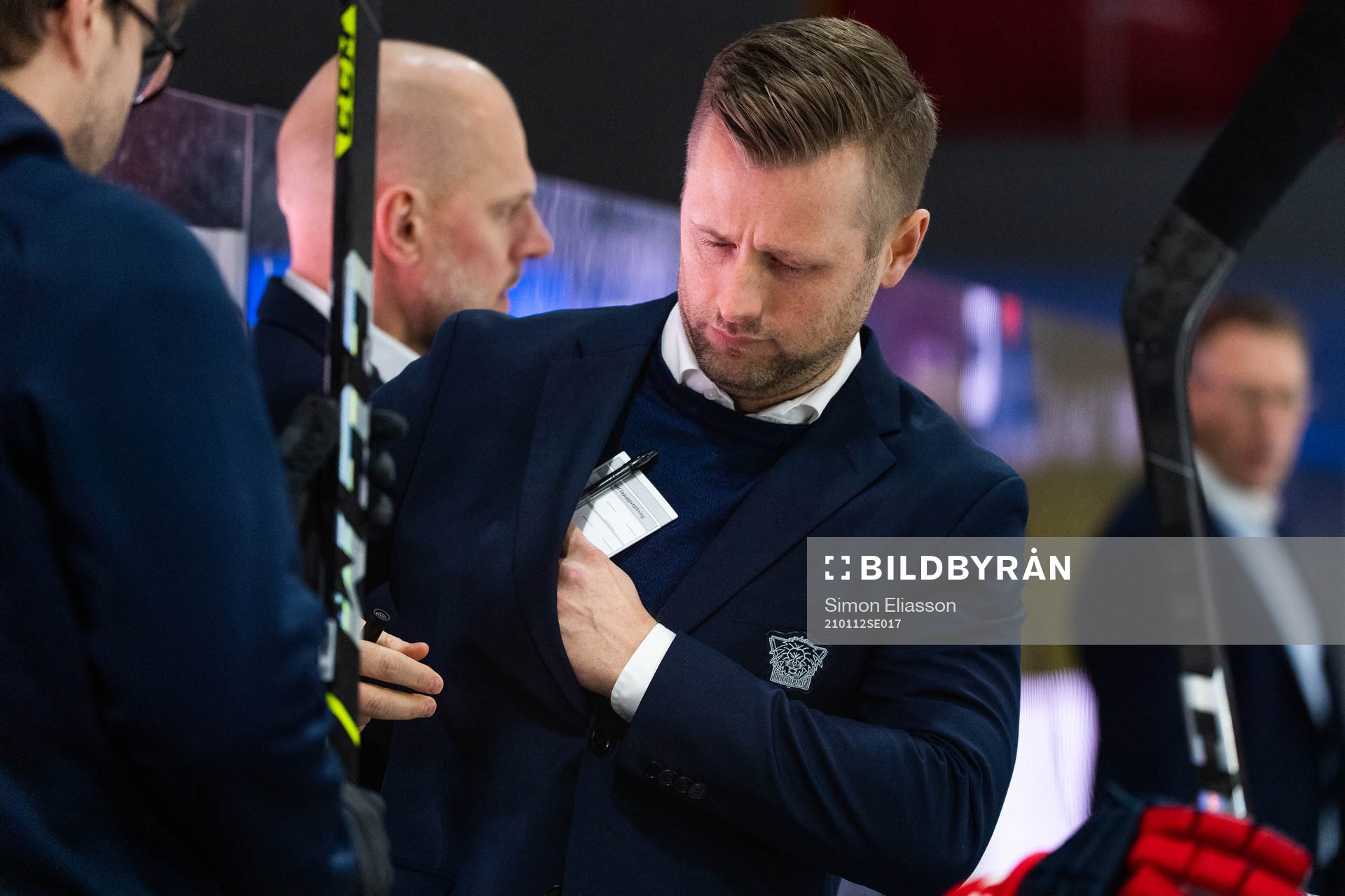Linköpings tränare Daniel Eriksson