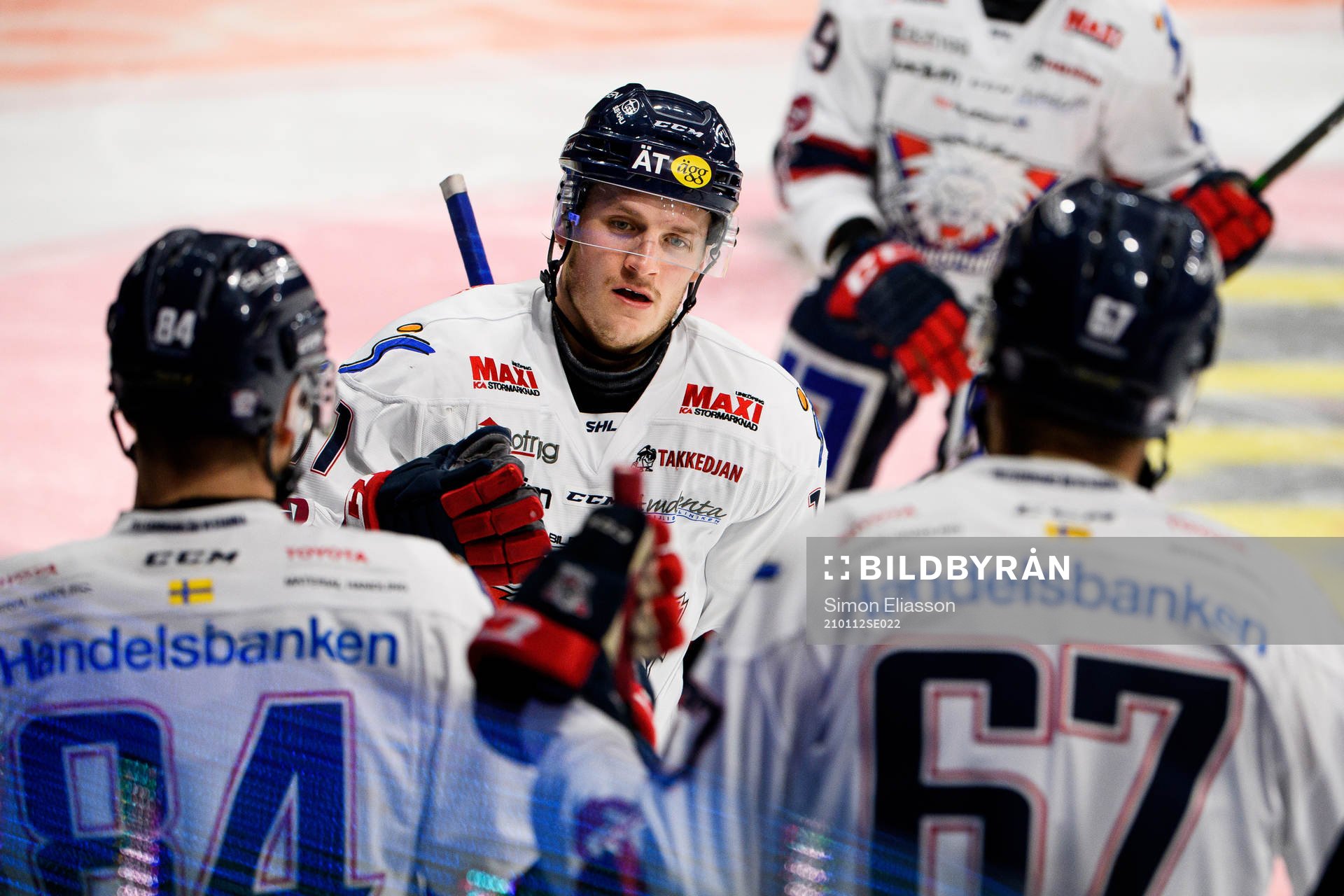 Linköpings Henrik Törnqvist jublar