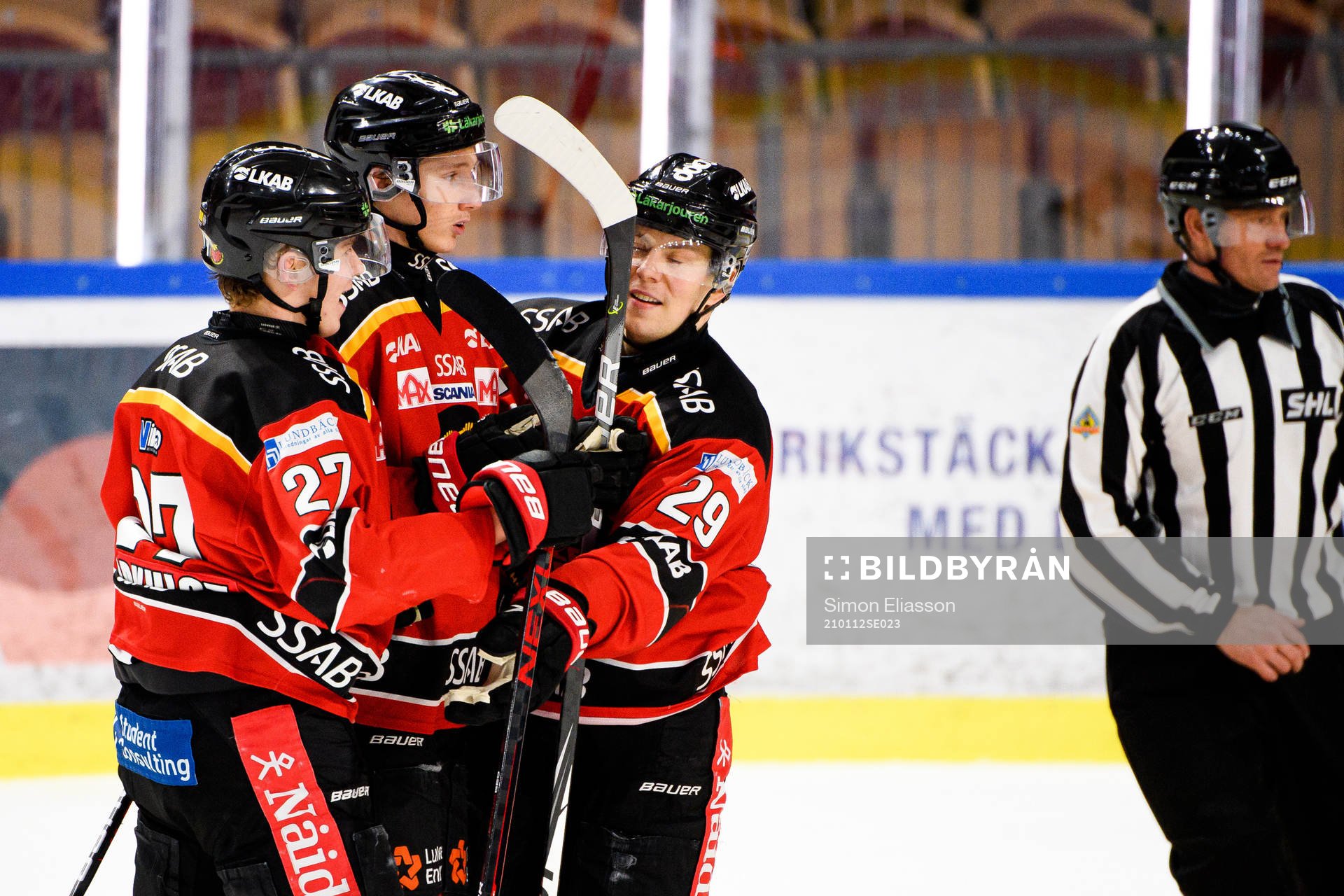 Luleås Carl Mattsson jublar