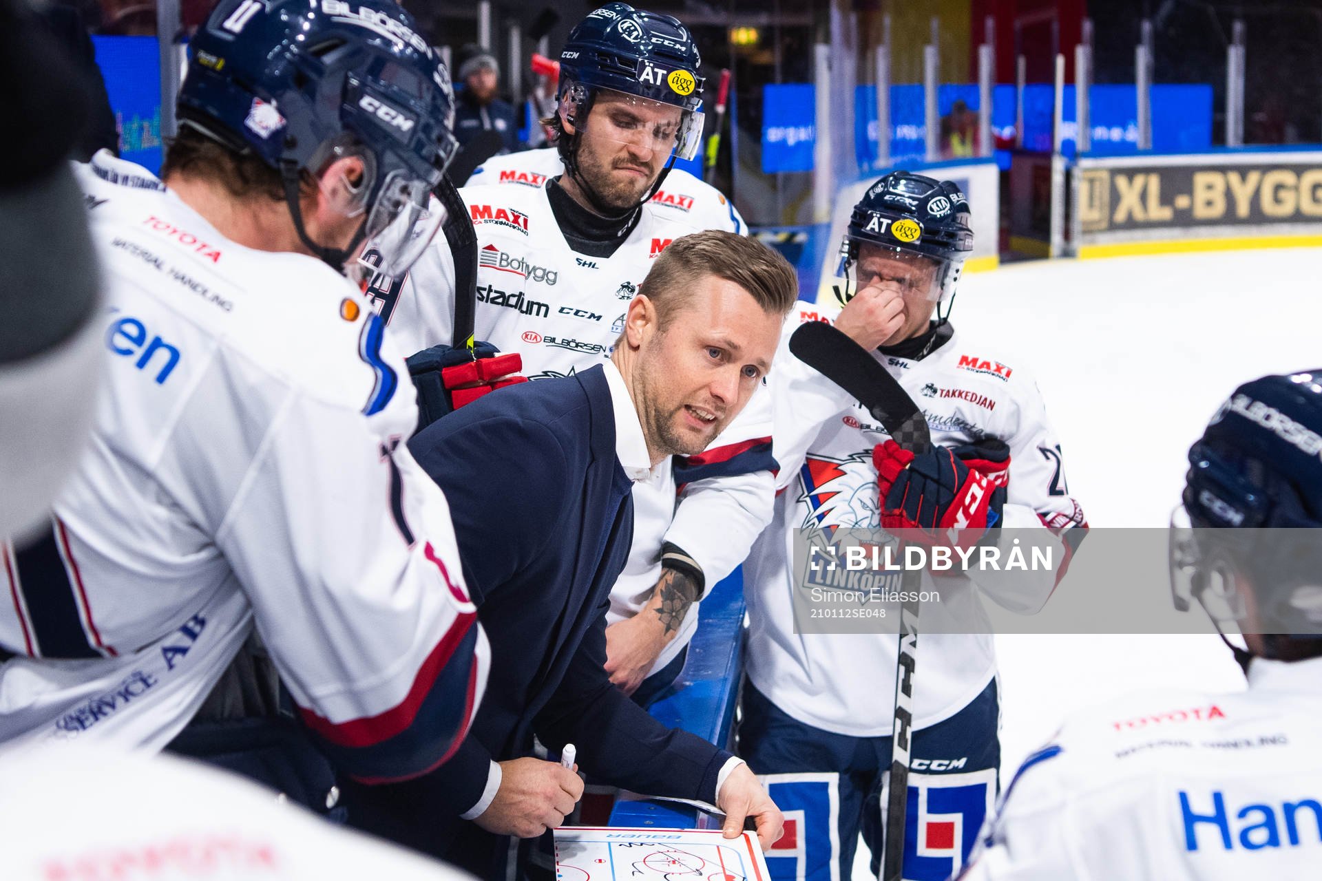 Linköpings tränare Daniel Eriksson