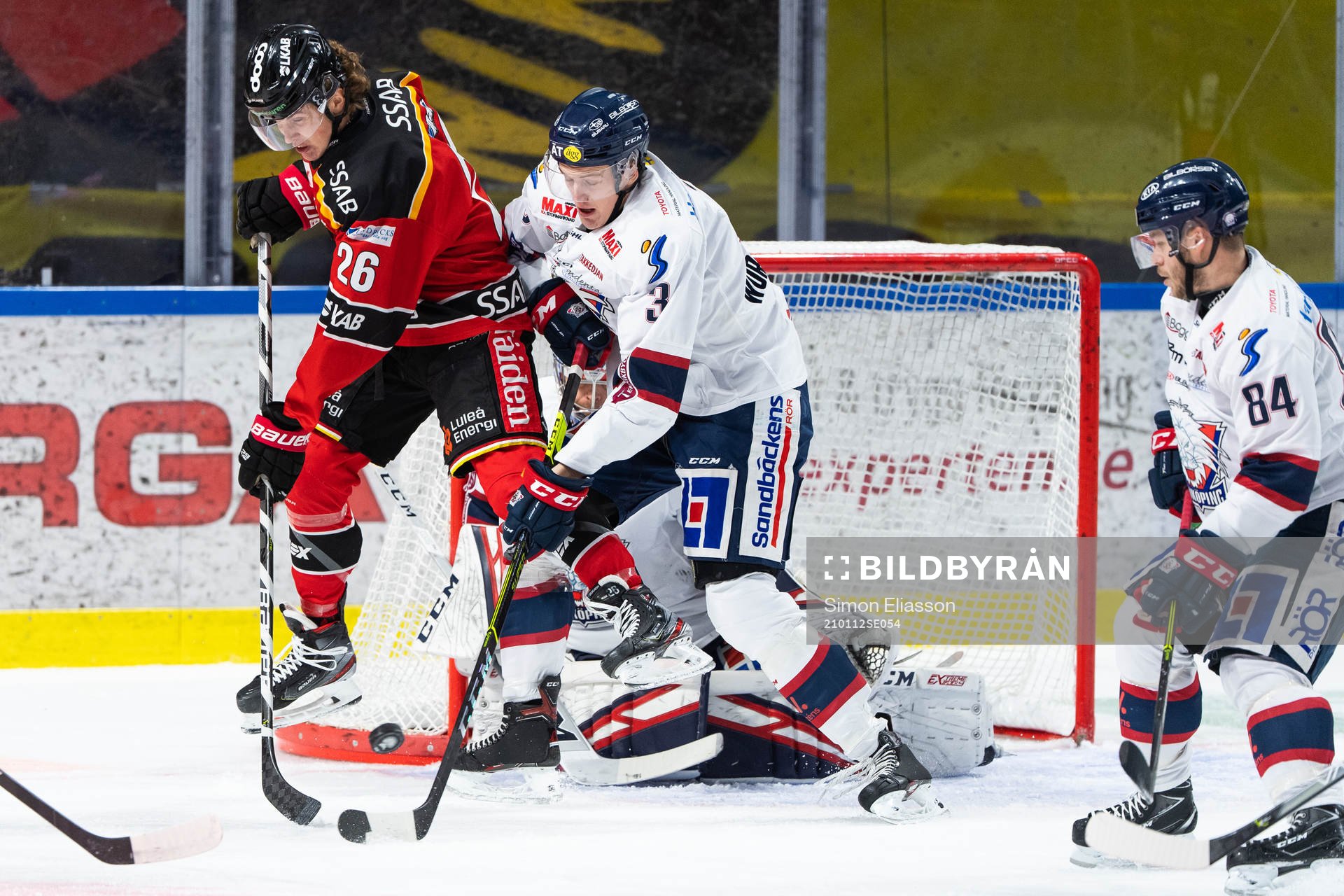 Luleås Radek Muzik och Linköpings William Worge Kreü