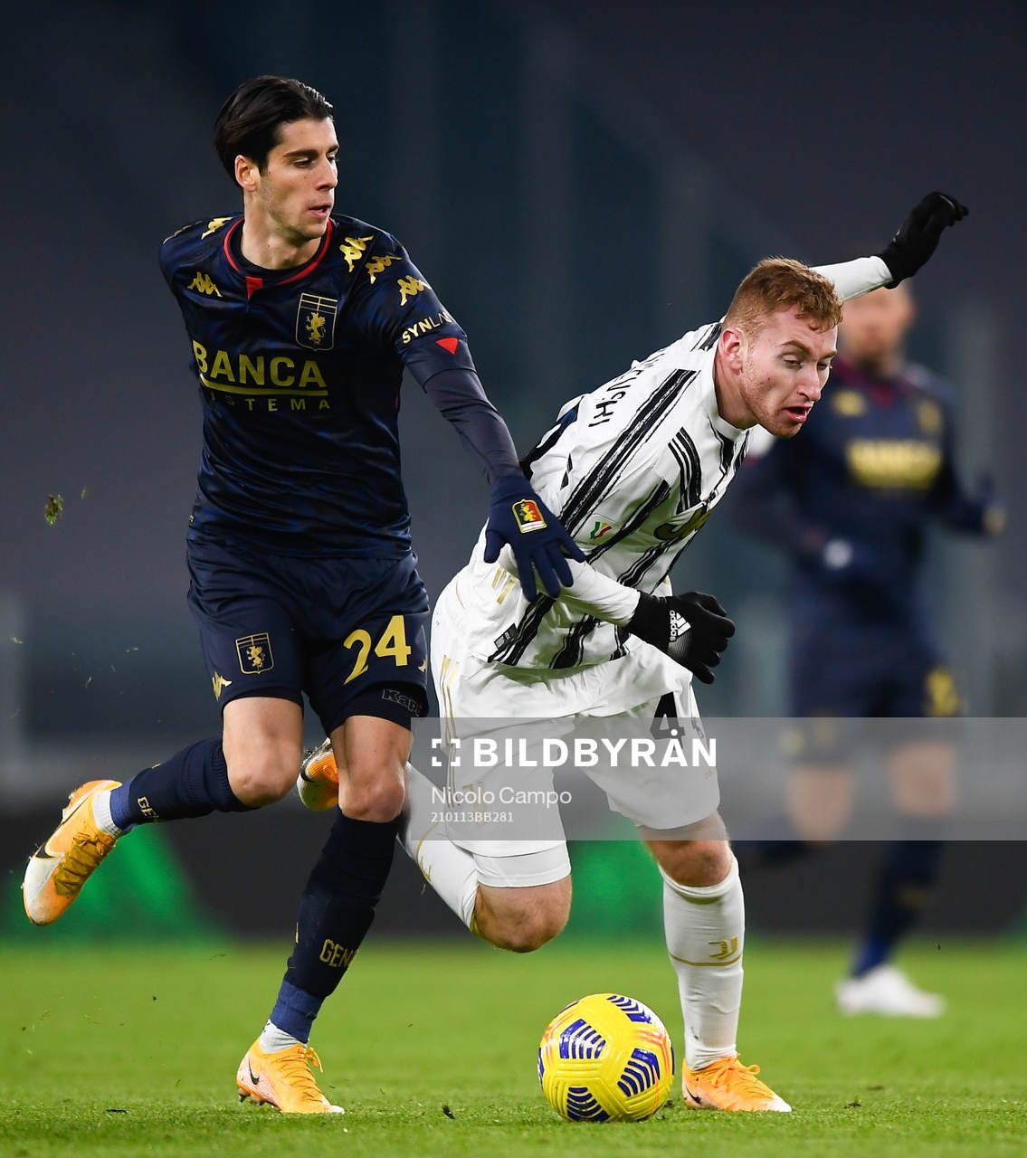 Dejan Kulusevski of Juventus