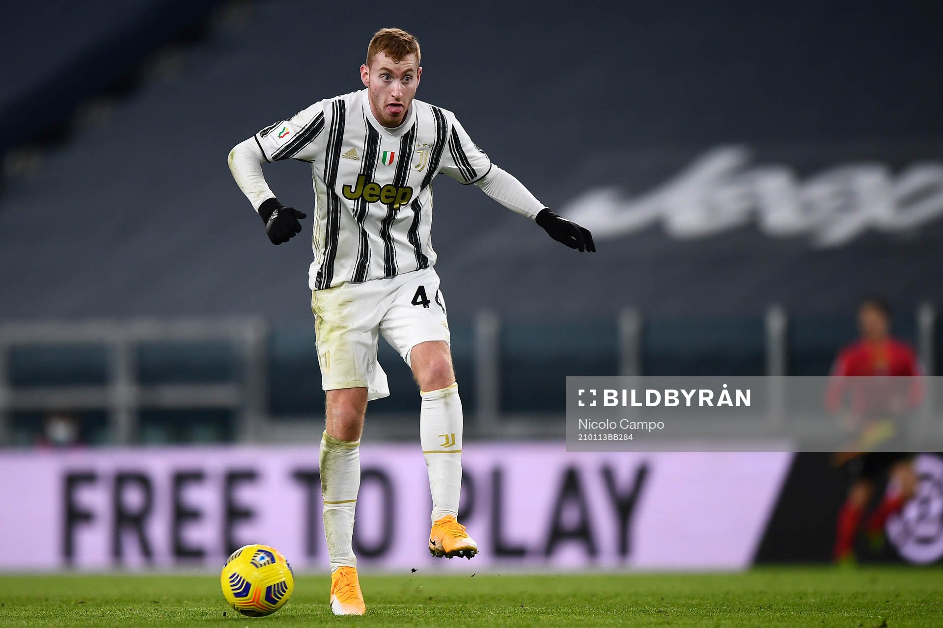 Dejan Kulusevski of Juventus