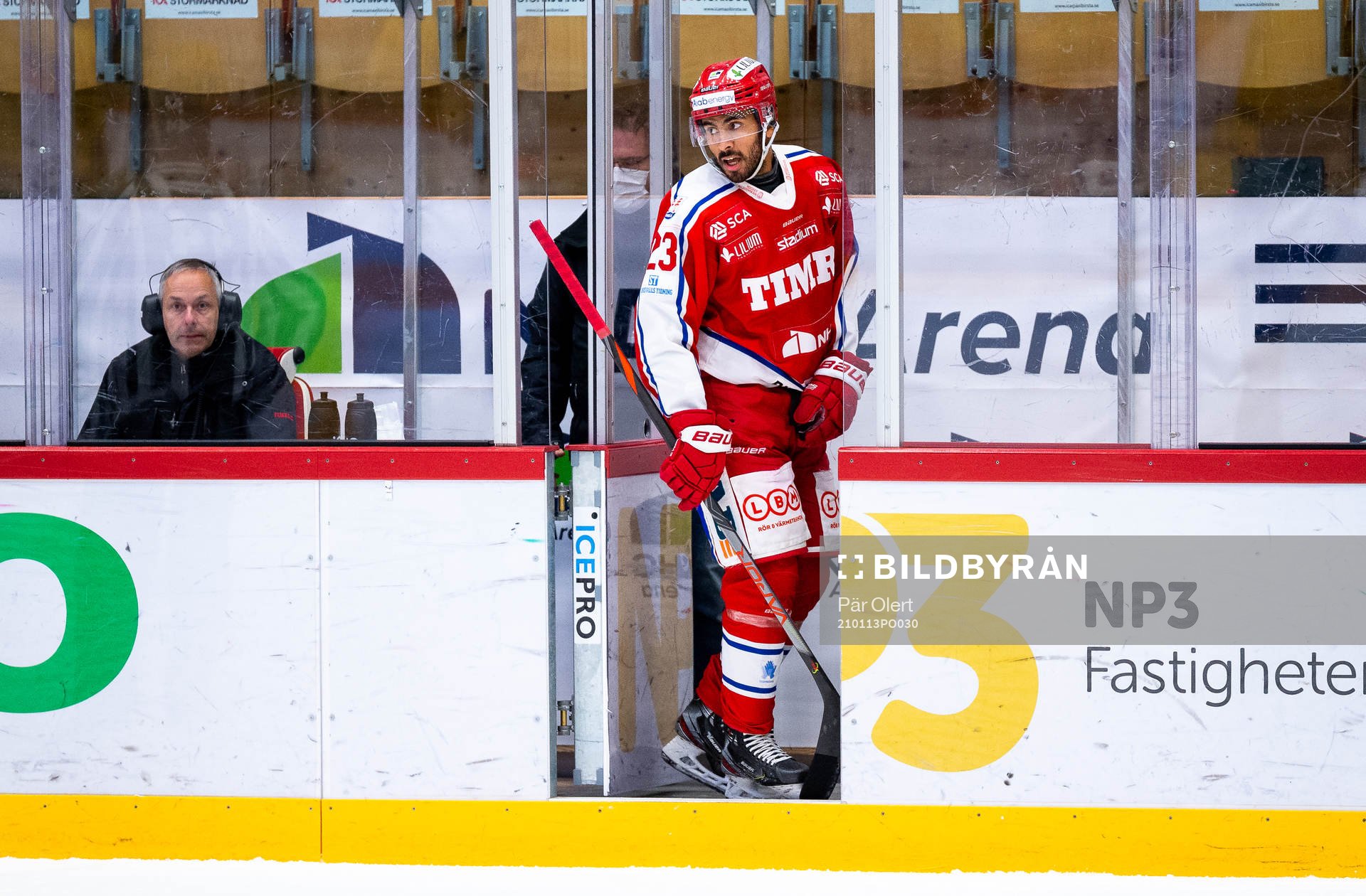 Timrås Jeremy Boyce-Rotevall utvisas 2 min