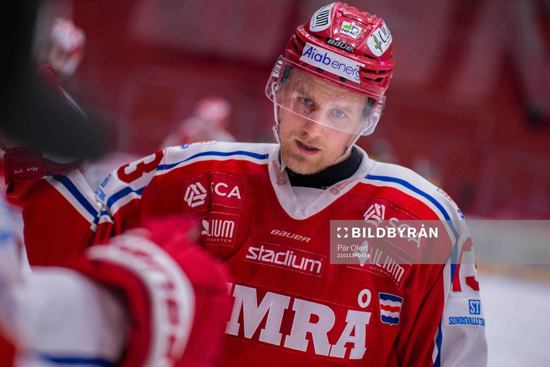 Timrås Hugo Reinhardt jublar