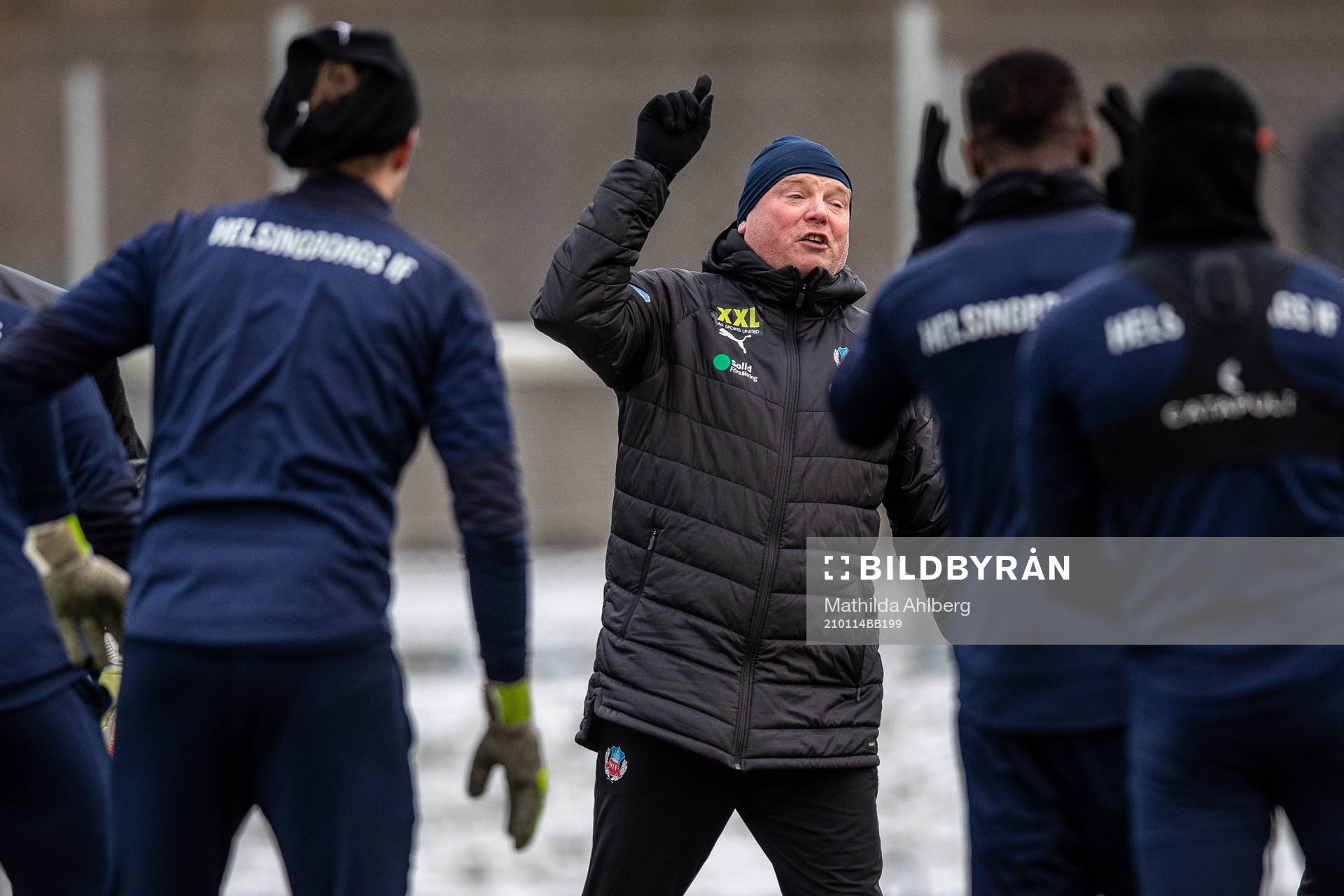 Helsingborgs tränare Jörgen Lennartsson