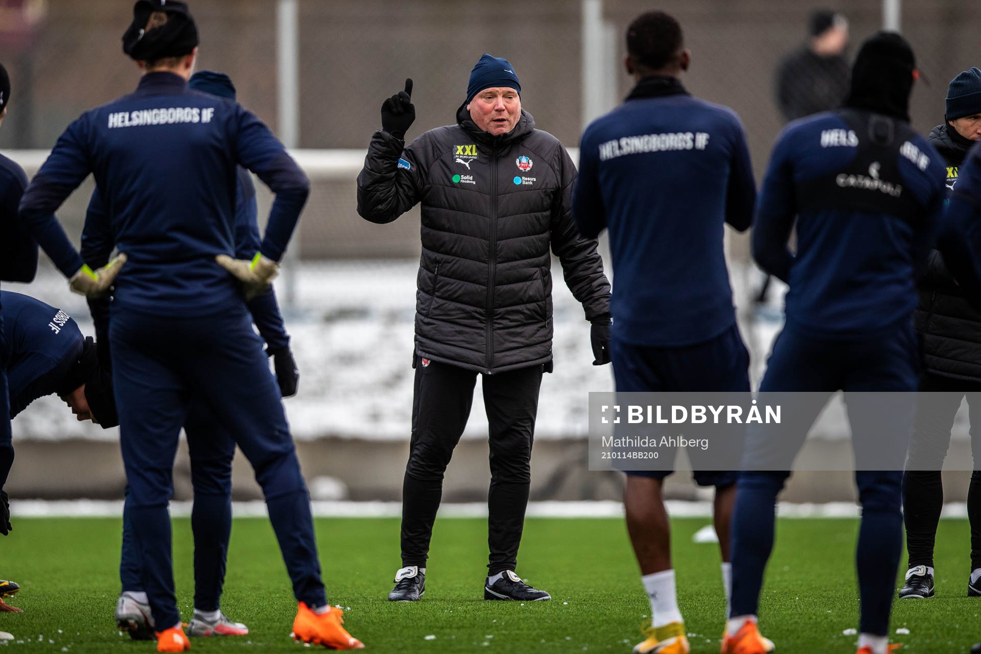 Helsingborgs tränare Jörgen Lennartsson