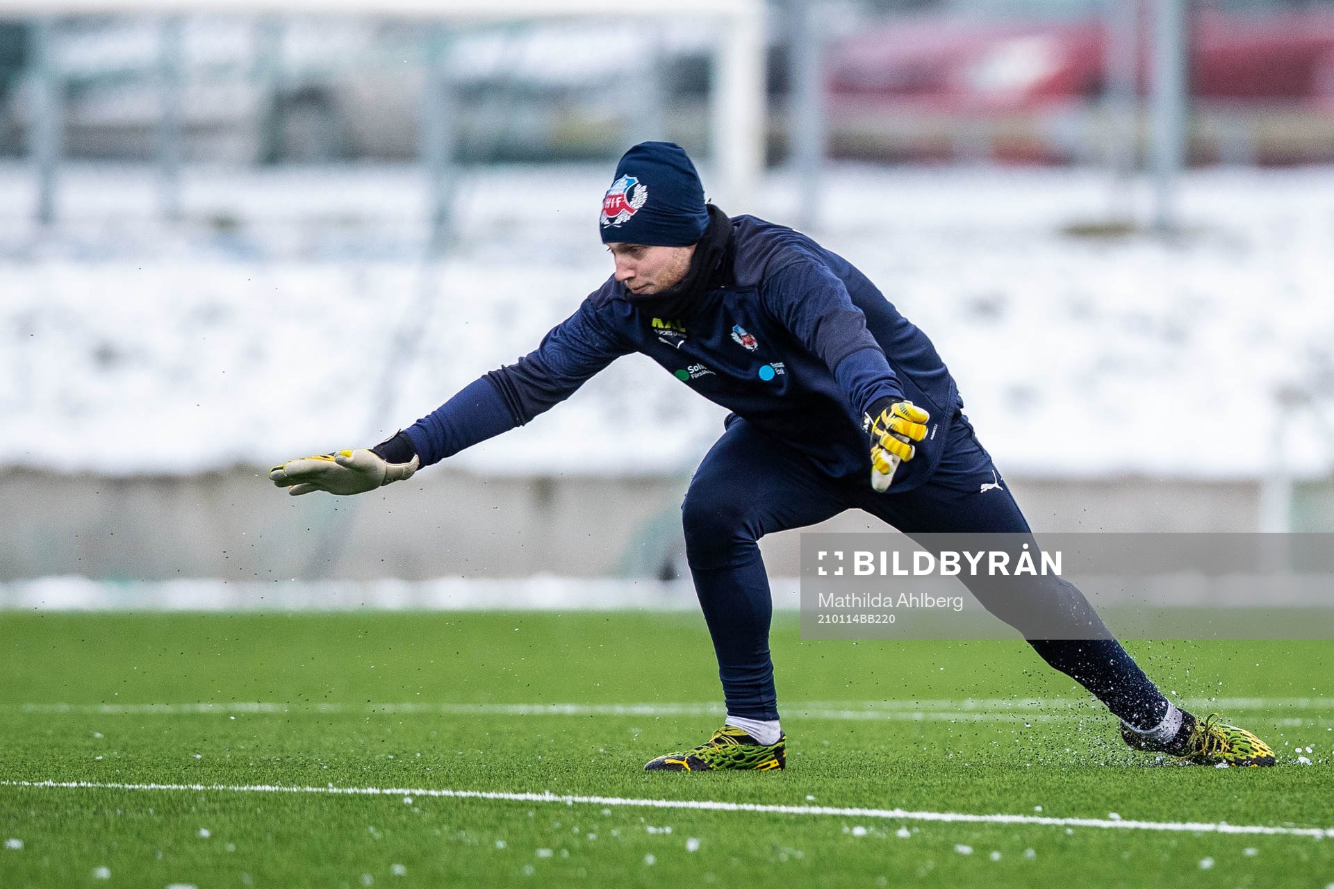 Helsingborgs målvakt Ian Pettersson