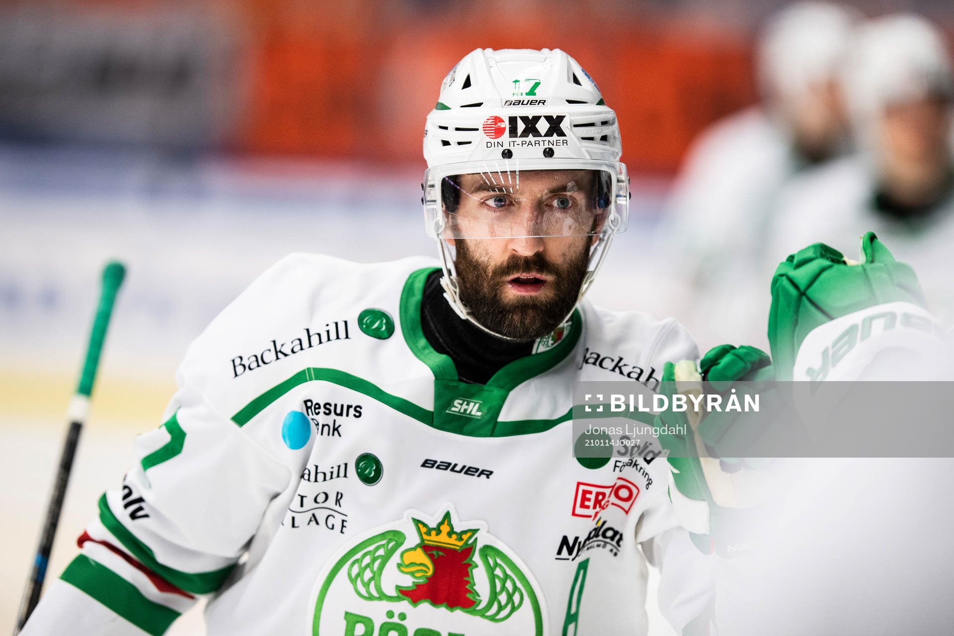Rögles Taylor Matson jublar