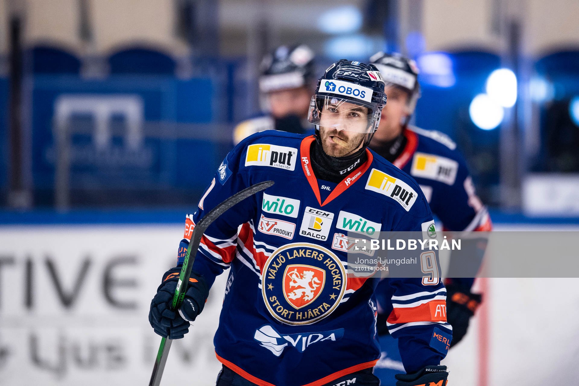 Växjös Andrew Calof jublar