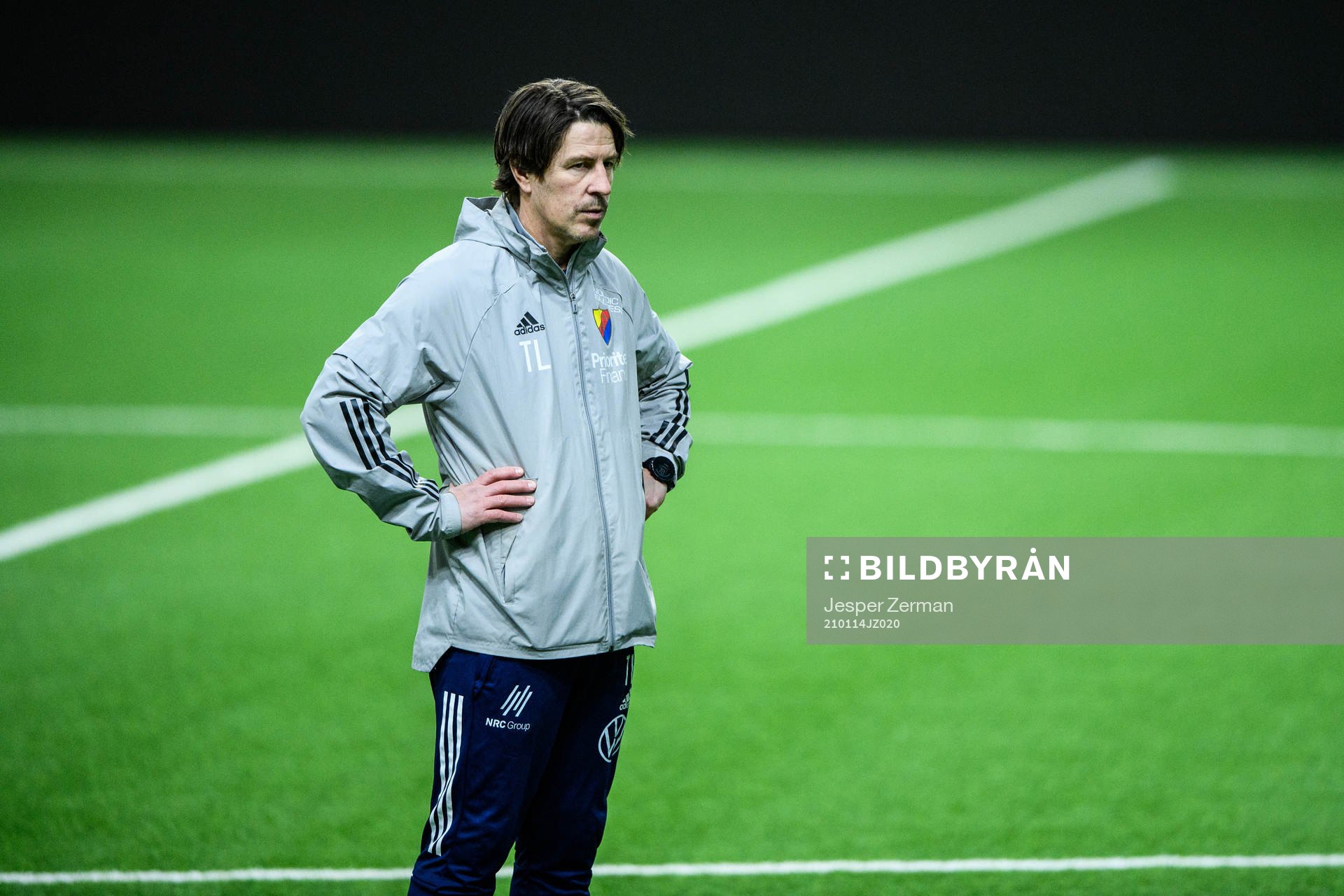 Djurgårdens tränare Thomas Lagerlöf