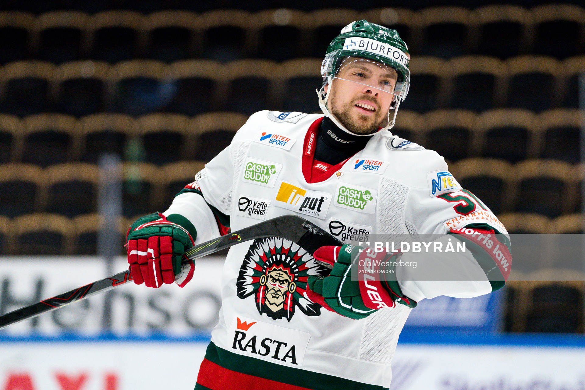 Frölundas Mats Rosseli Olsen fick matchstraff