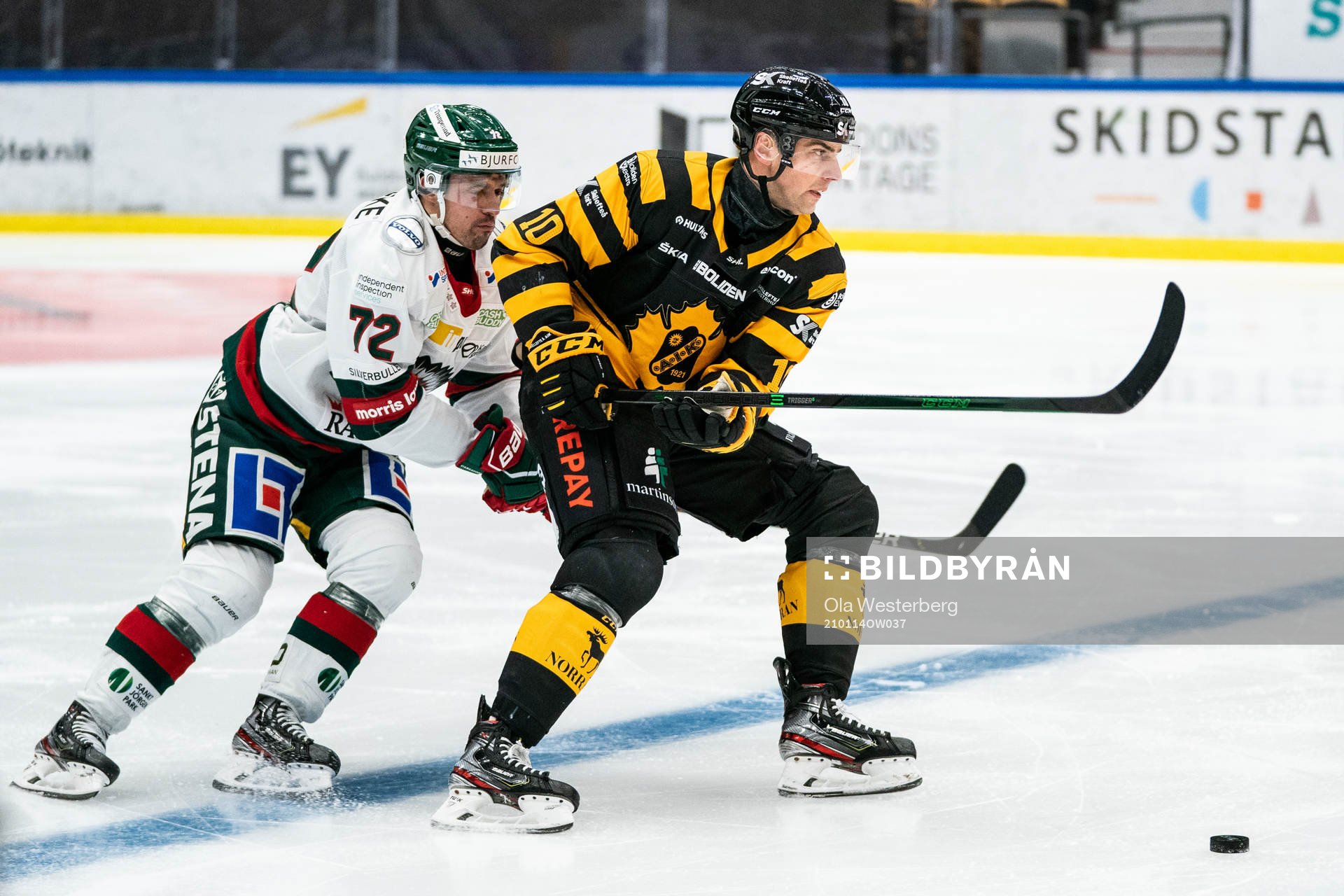 Frölundas Patrik Carlsson och Skellefteås Joakim