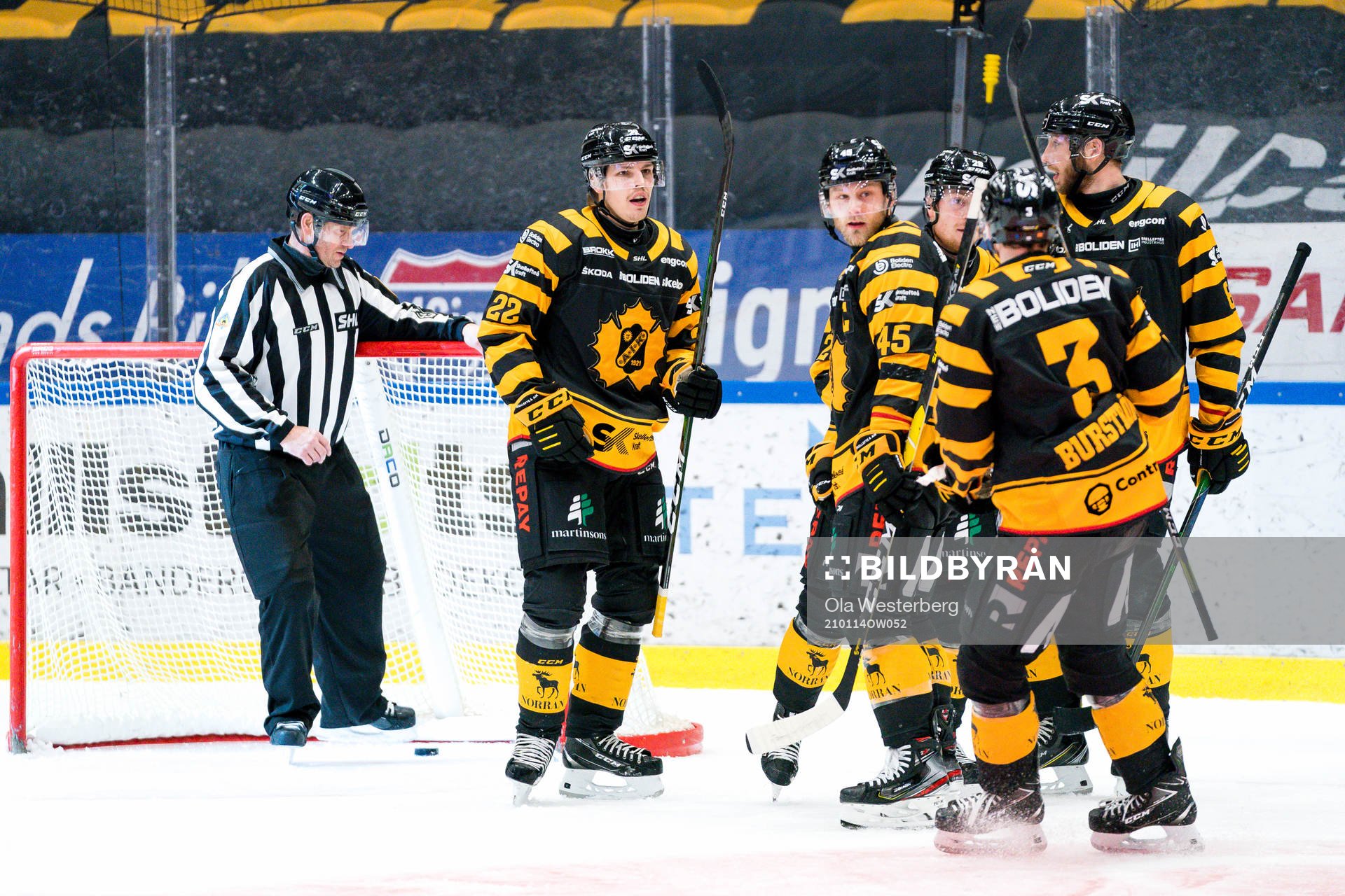 Skellefteås Jonathan Johnsson jublar