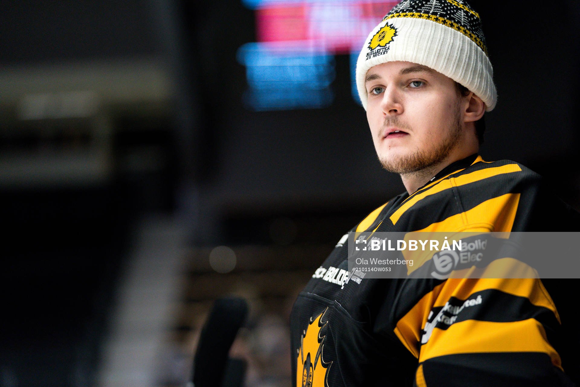 Skellefteås målvakt Hugo Marklund