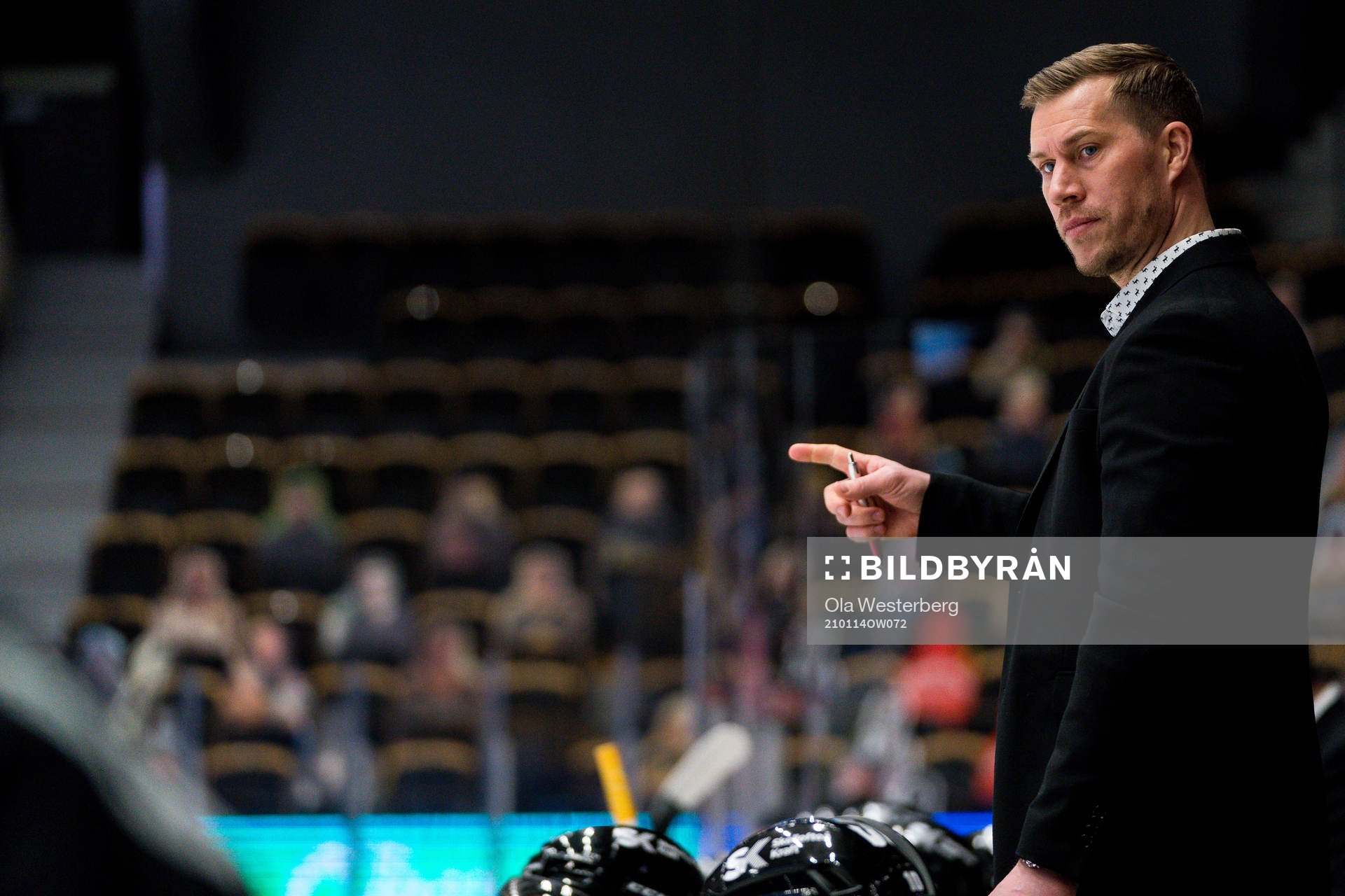Skellefteås tränare Andreas Falk