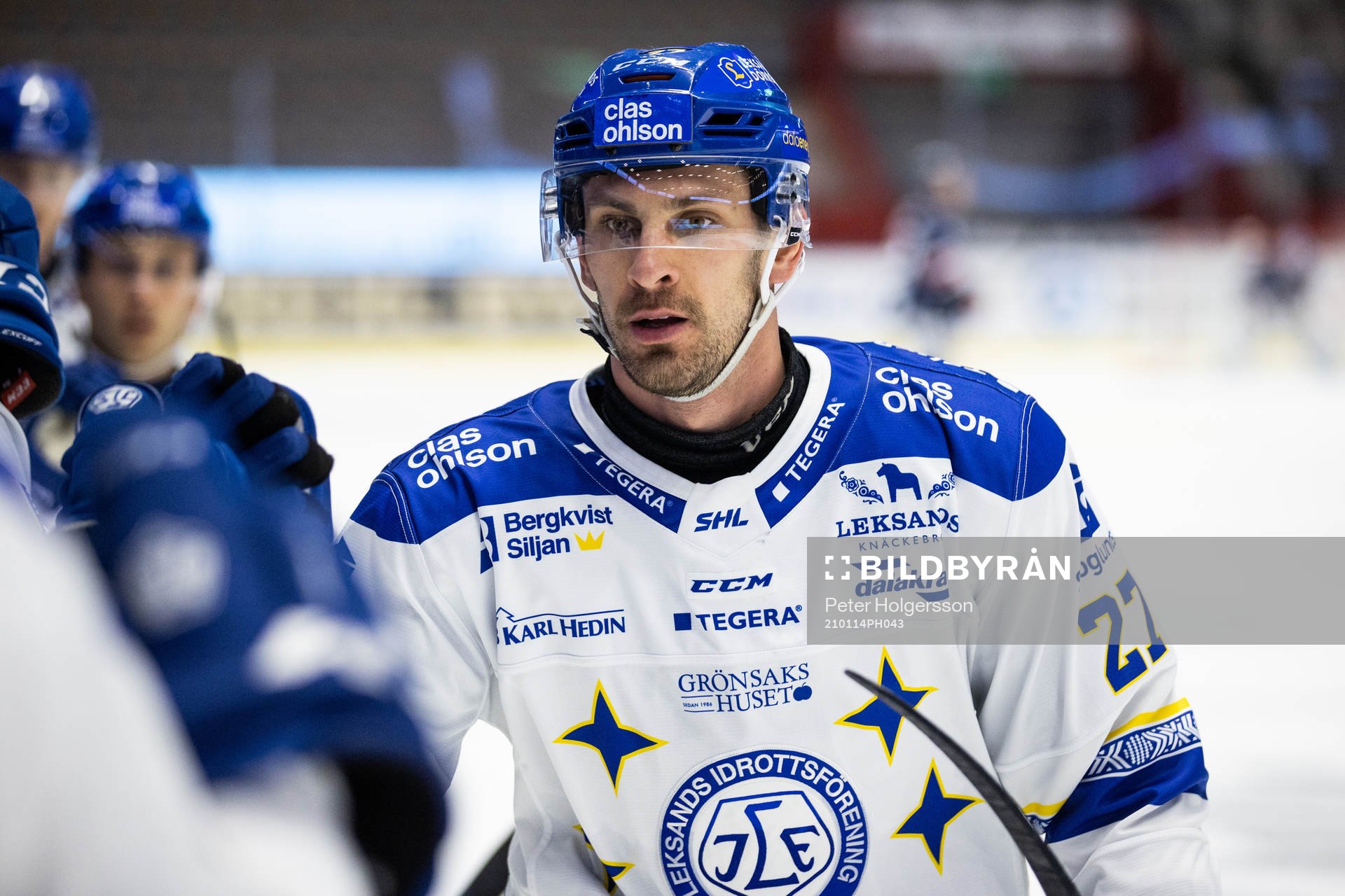 Leksands Marek Hrivik jublar
