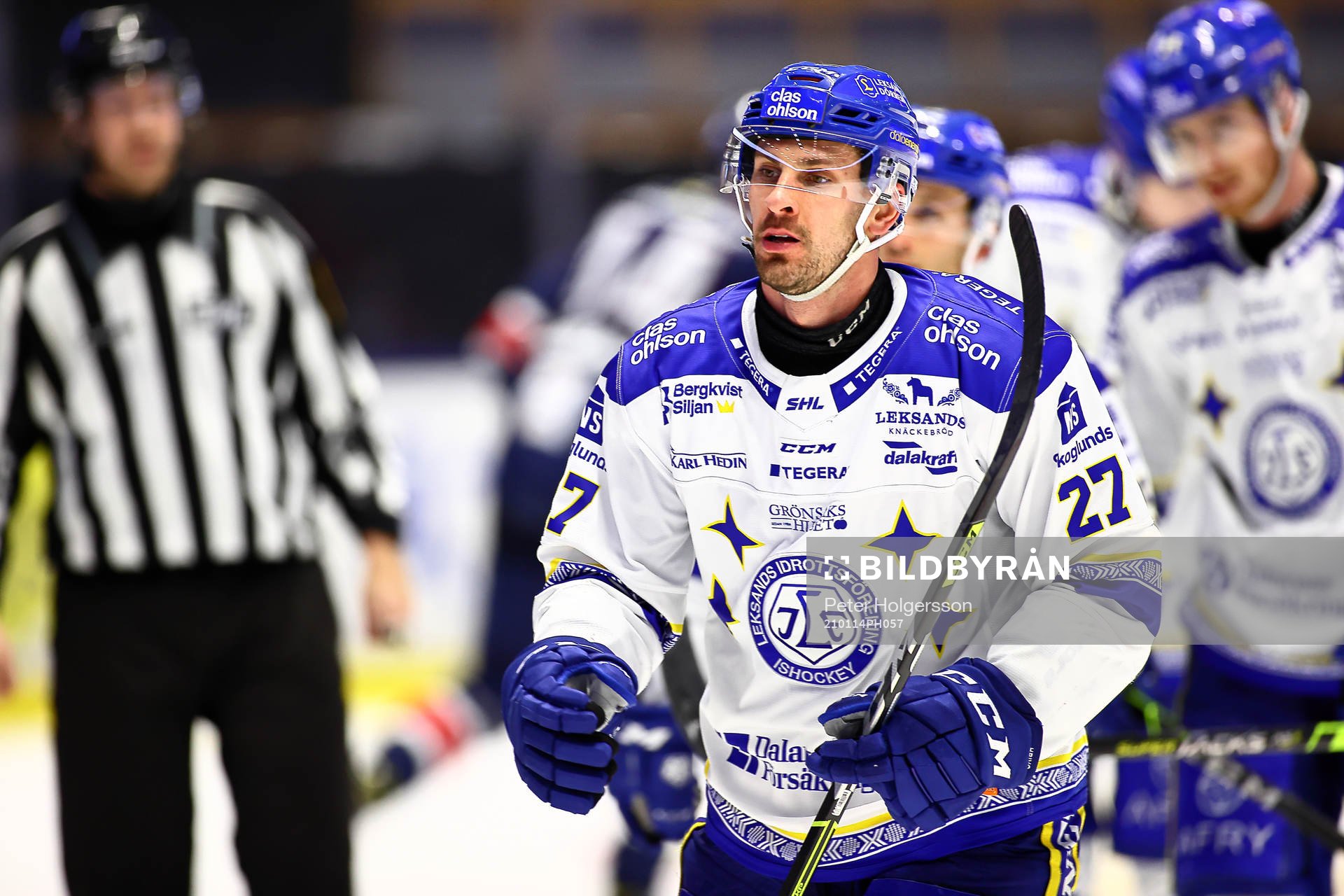 Leksands Marek Hrivik jublar