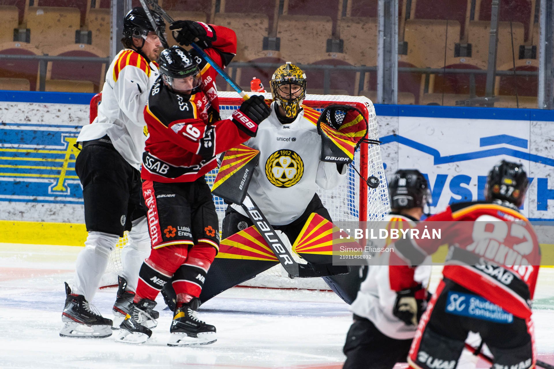 Brynäs målvakt Samuel Ersson