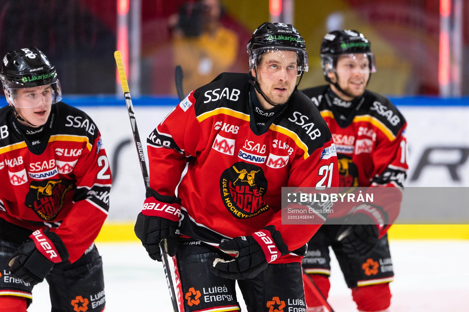 Luleås Juhani Tyrväinen jublar