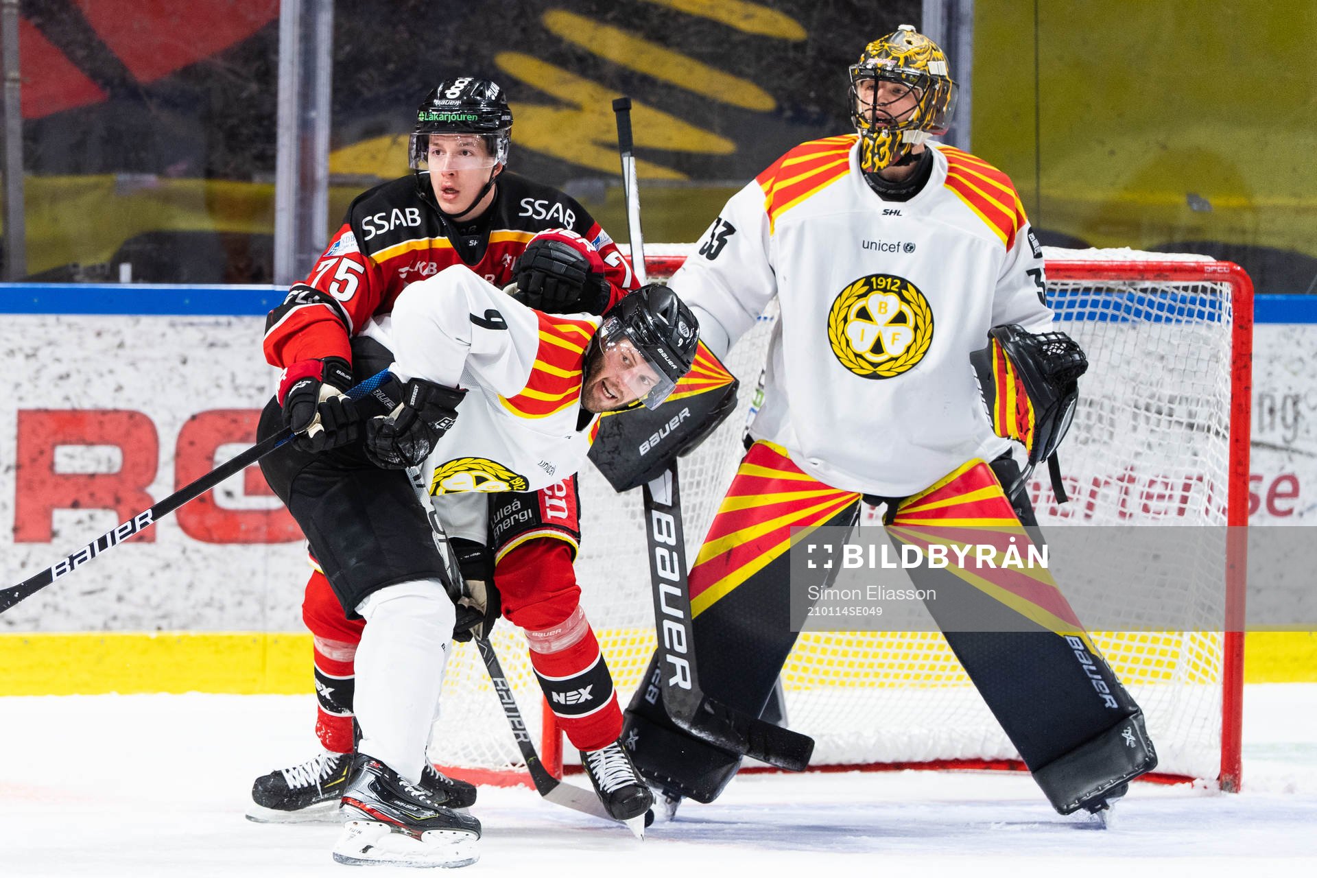 Luleås Arttu Ilomäki och Brynäs Niclas Andersén