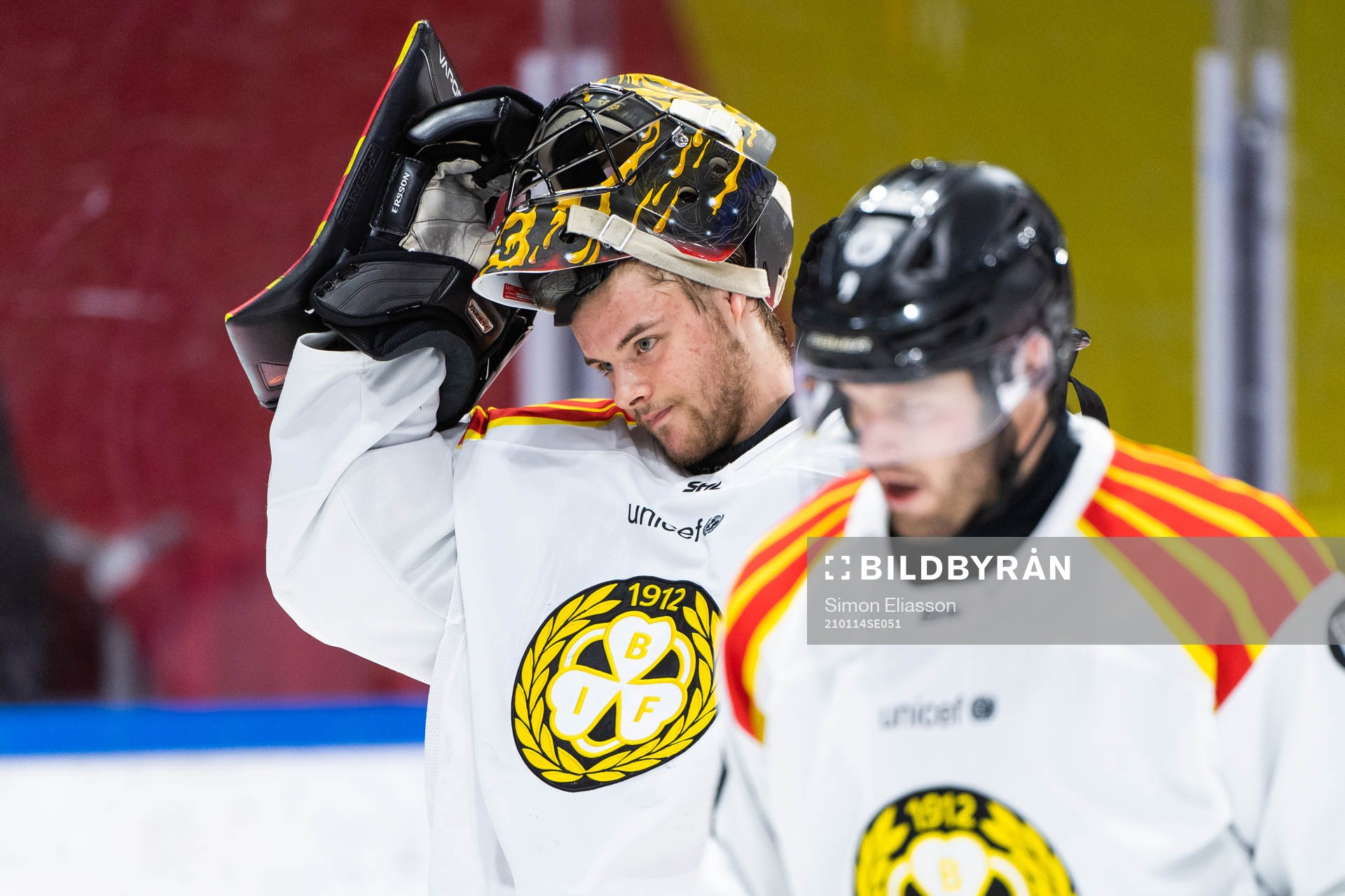 Brynäs målvakt Samuel Ersson