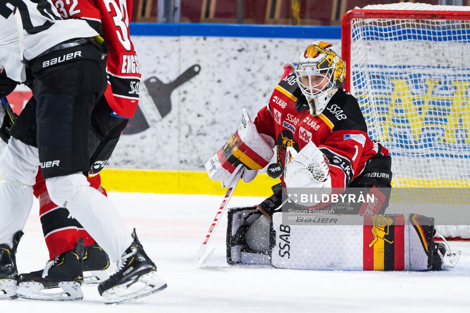 Luleås målvakt Jesper Wallstedt
